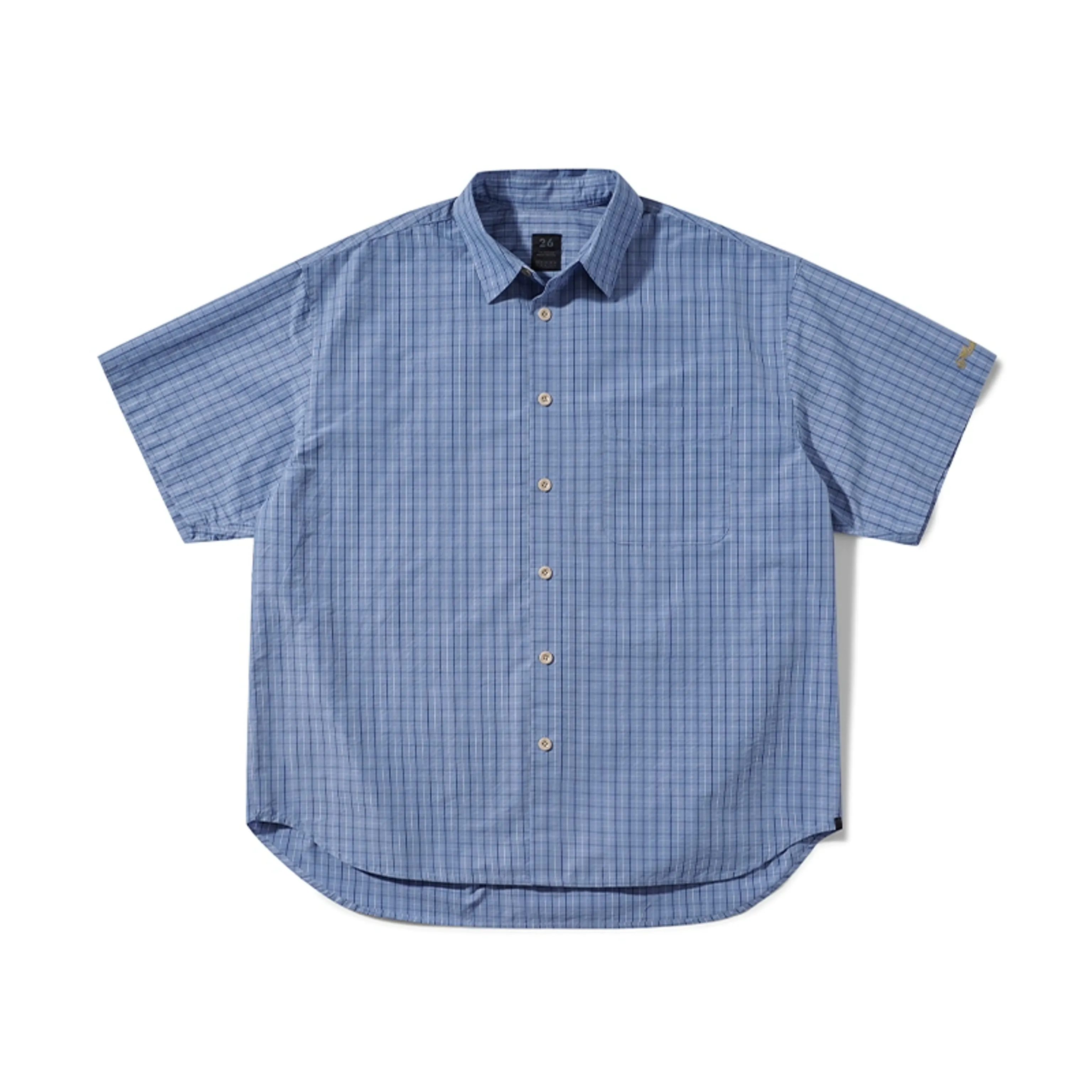 Retro Plaid Short-Sleeve Shirt - Image 7