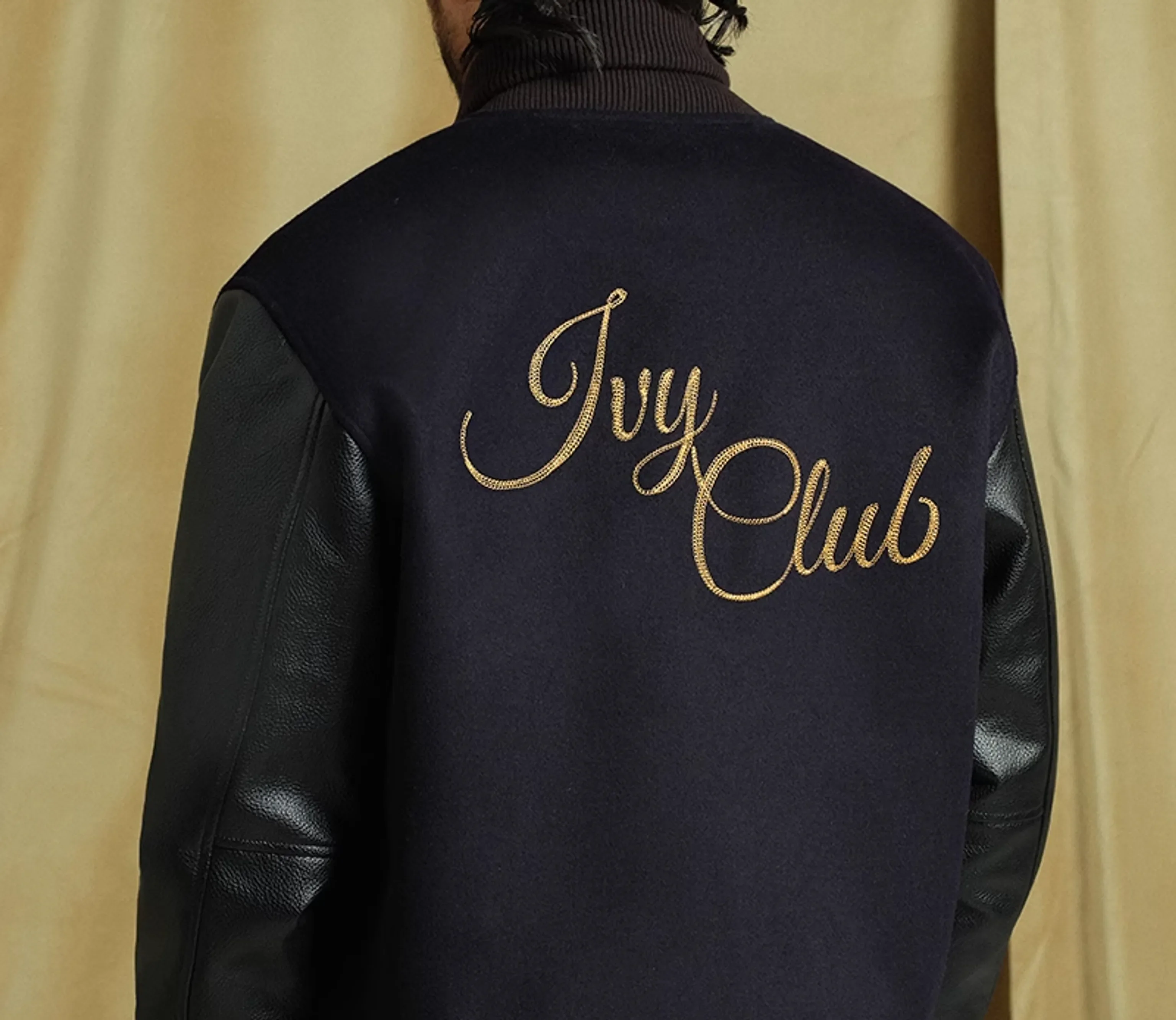 Retro Quilted Varsity Jacket - Image 11
