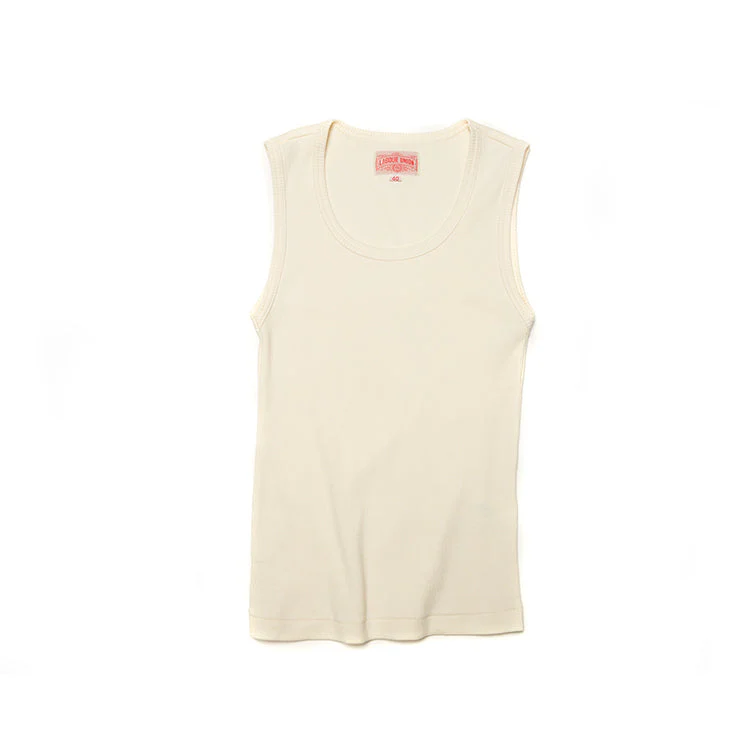 Retro Ribbed Tank Top - Image 4