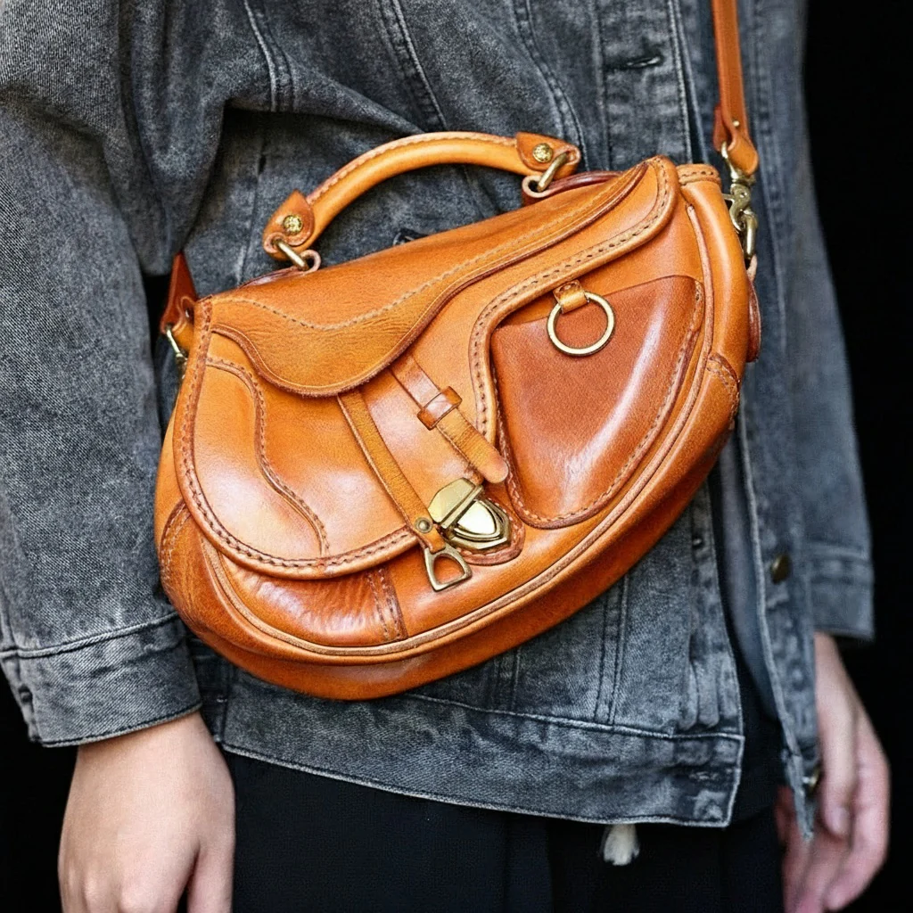 Retro Saddle Bag - Image 6
