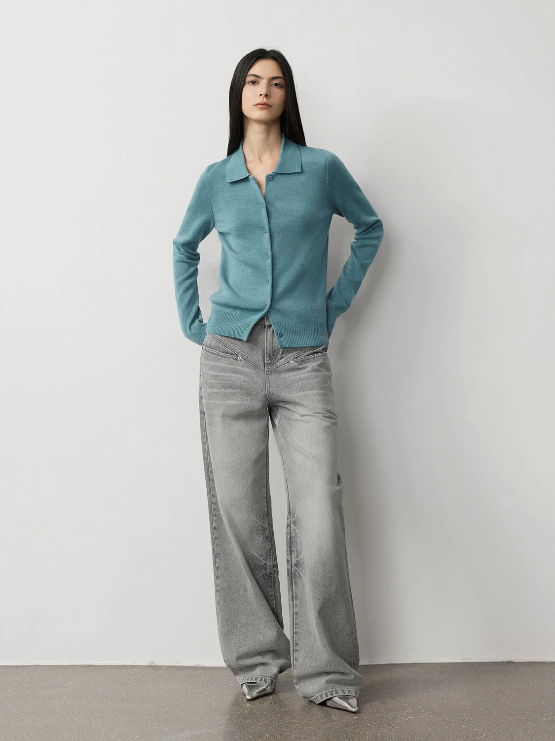 Retro Straight Jeans - Image 4