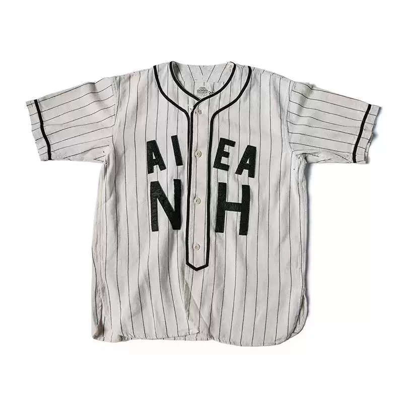 Retro Striped Baseball Shirt - Image 7