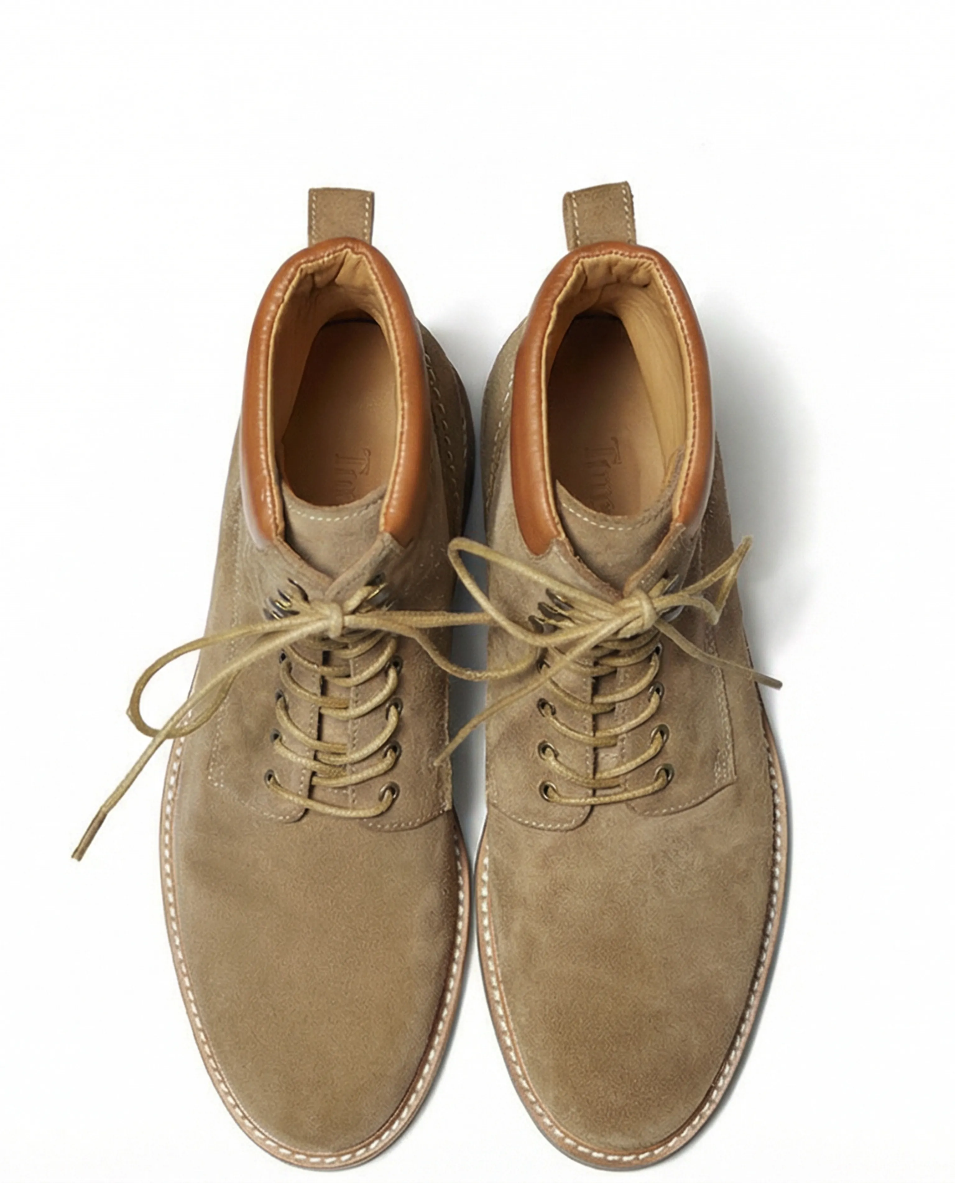 Retro Suede Ankle Boots