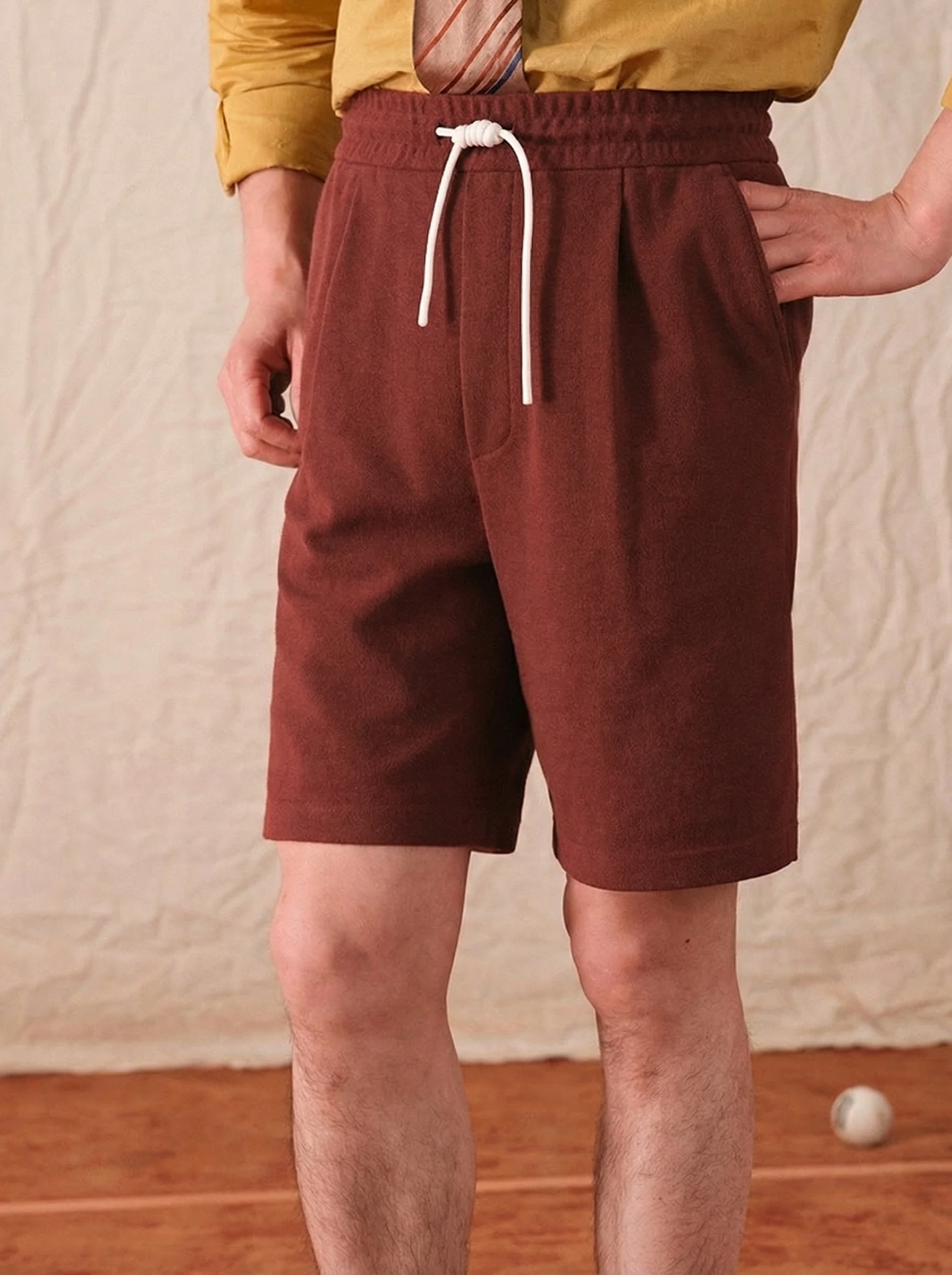 Retro Terry Jogger Shorts - Image 3