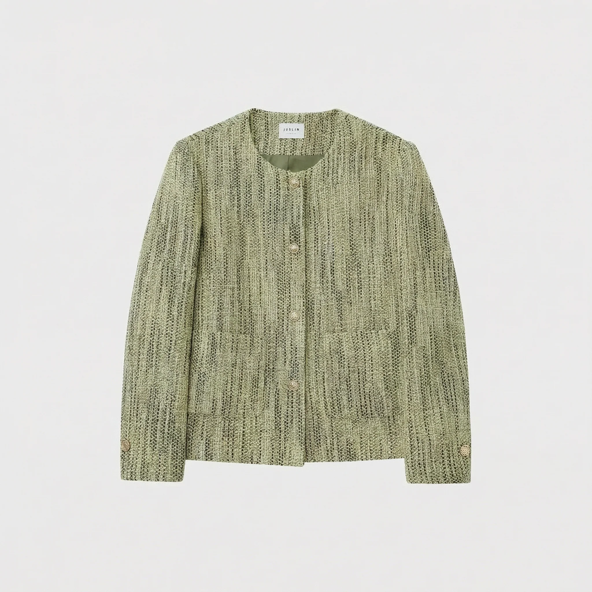 Retro Tweed Jacket - Image 6