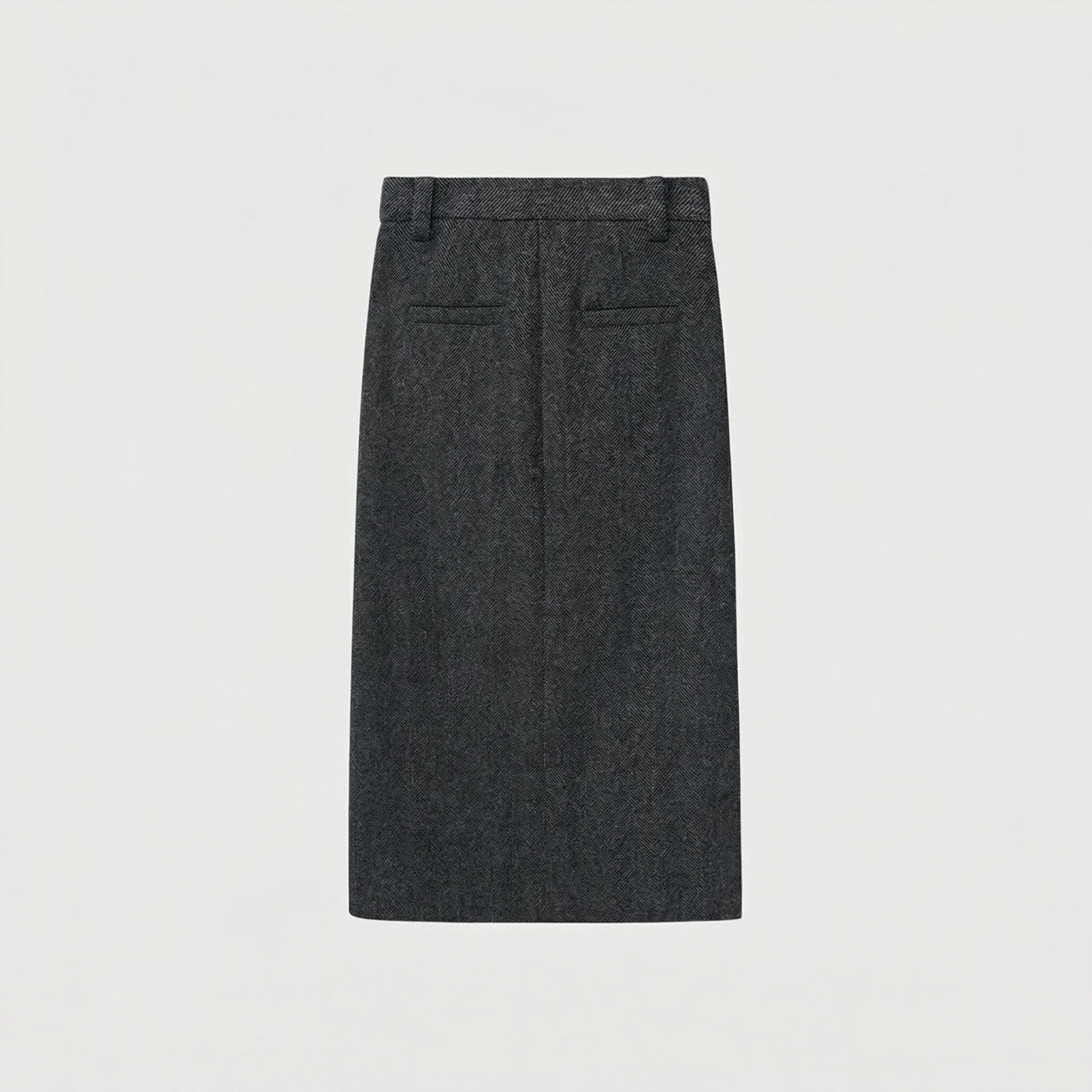 Retro Tweed Skirt and Blazer Set - Image 3