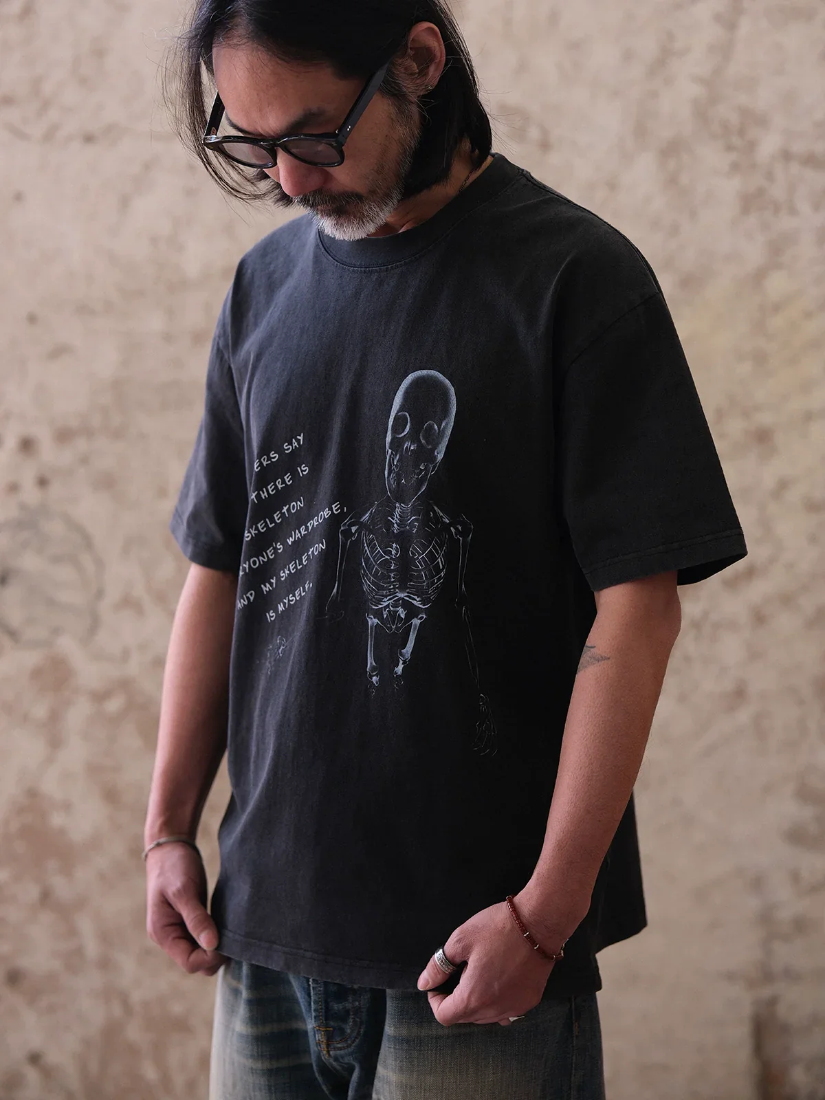 Retro X-Ray Skull Tee - Image 3