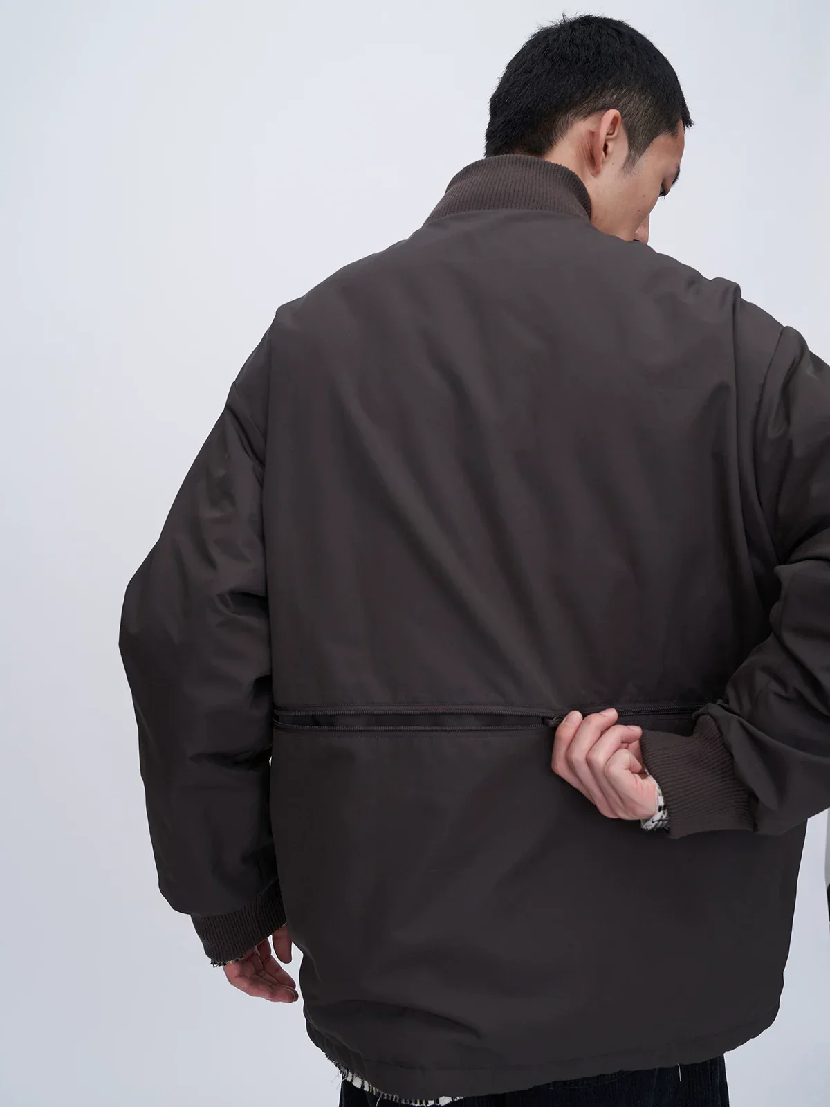 Reversible Down Bomber Jacket - Image 3