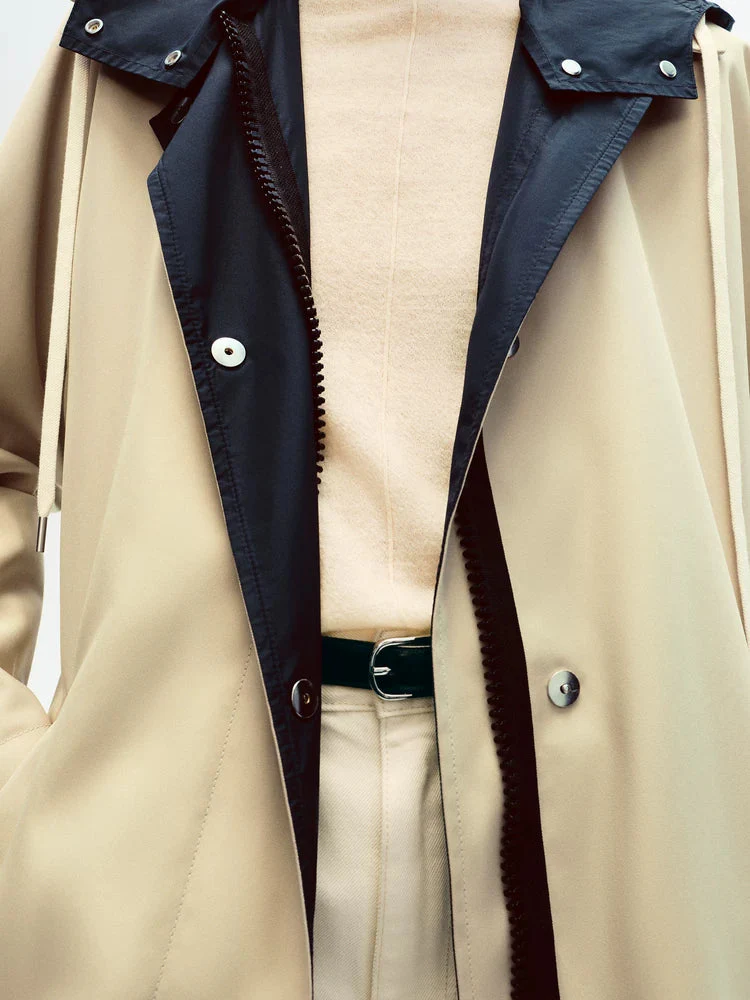 Reversible Hooded Coat - Image 5