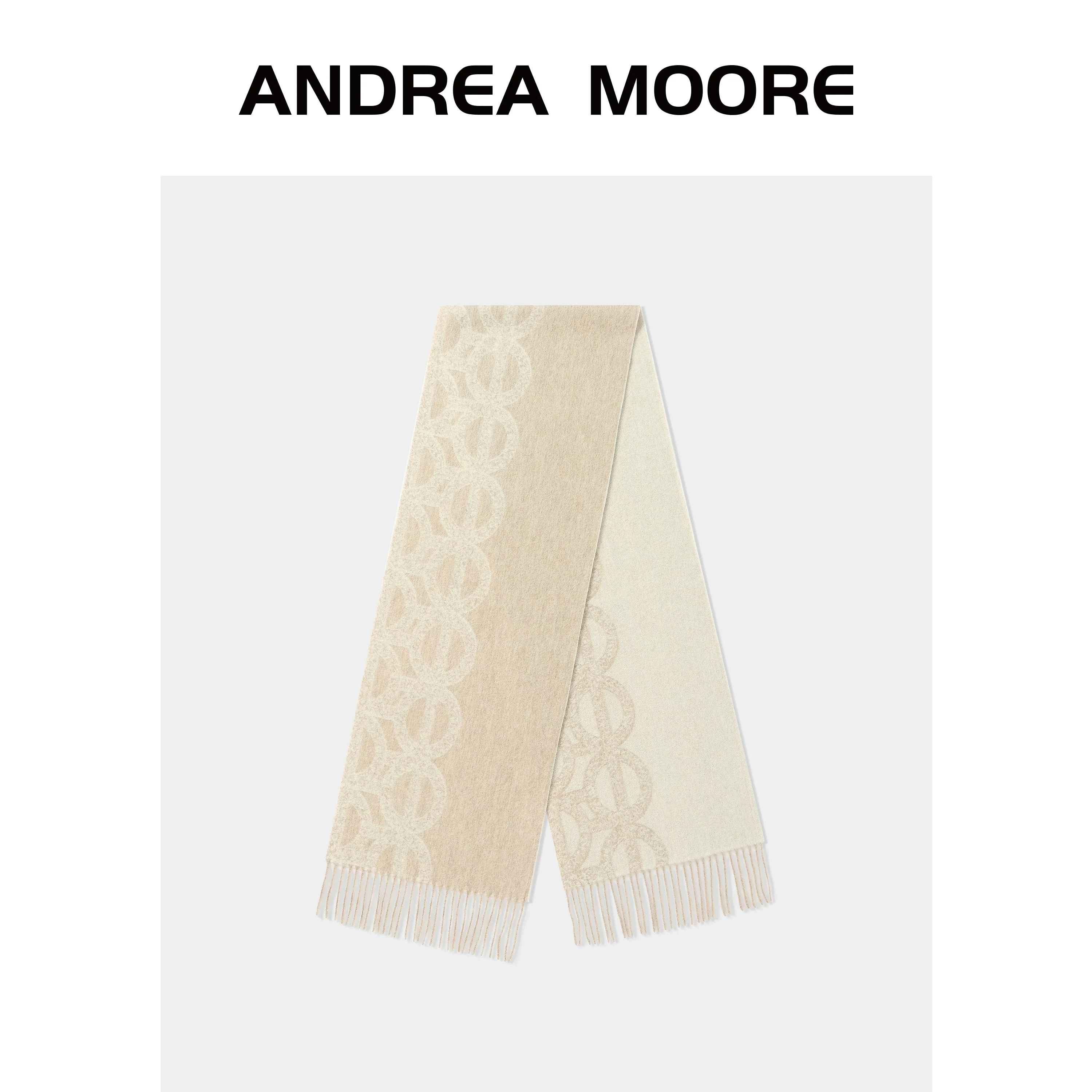 Reversible Jacquard Lambswool Scarf - Image 6