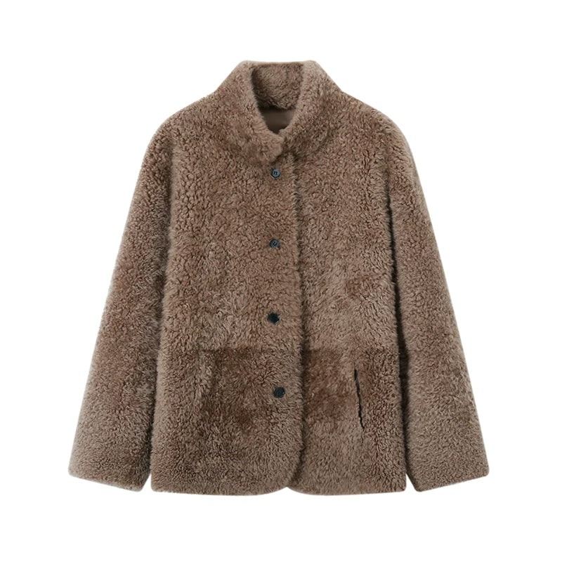 Reversible Lacon Shearling Jacket
