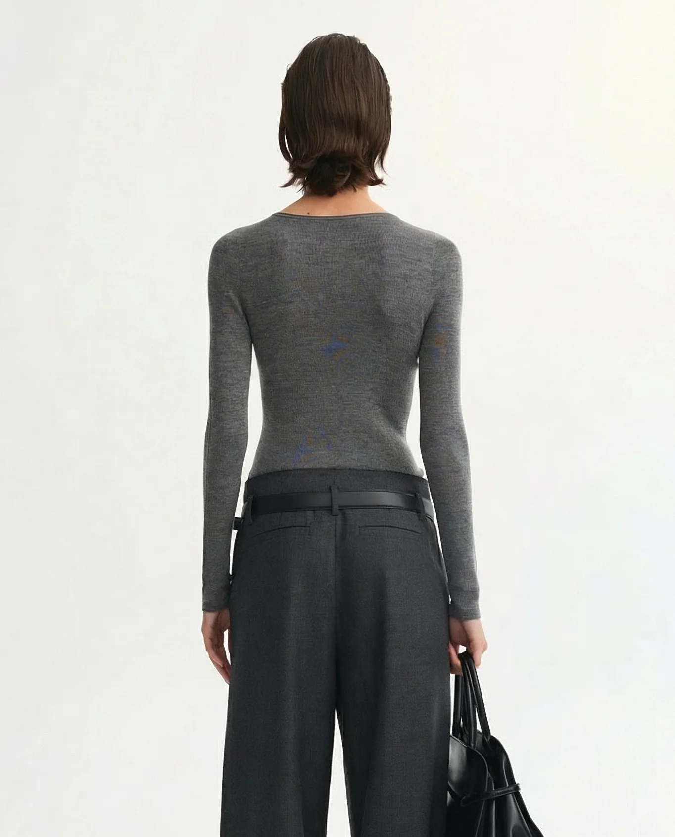 Rib Knit Sweater - Image 3