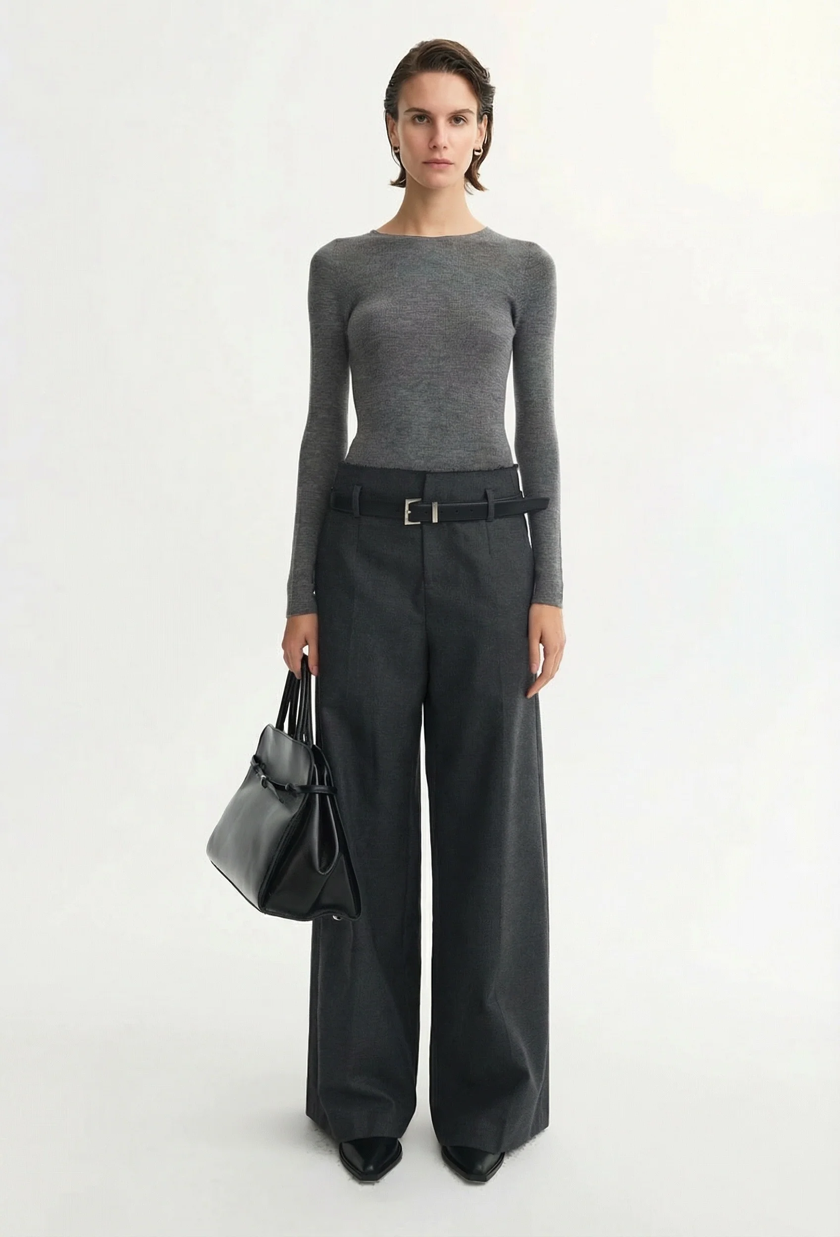 Rib Knit Sweater - Image 4