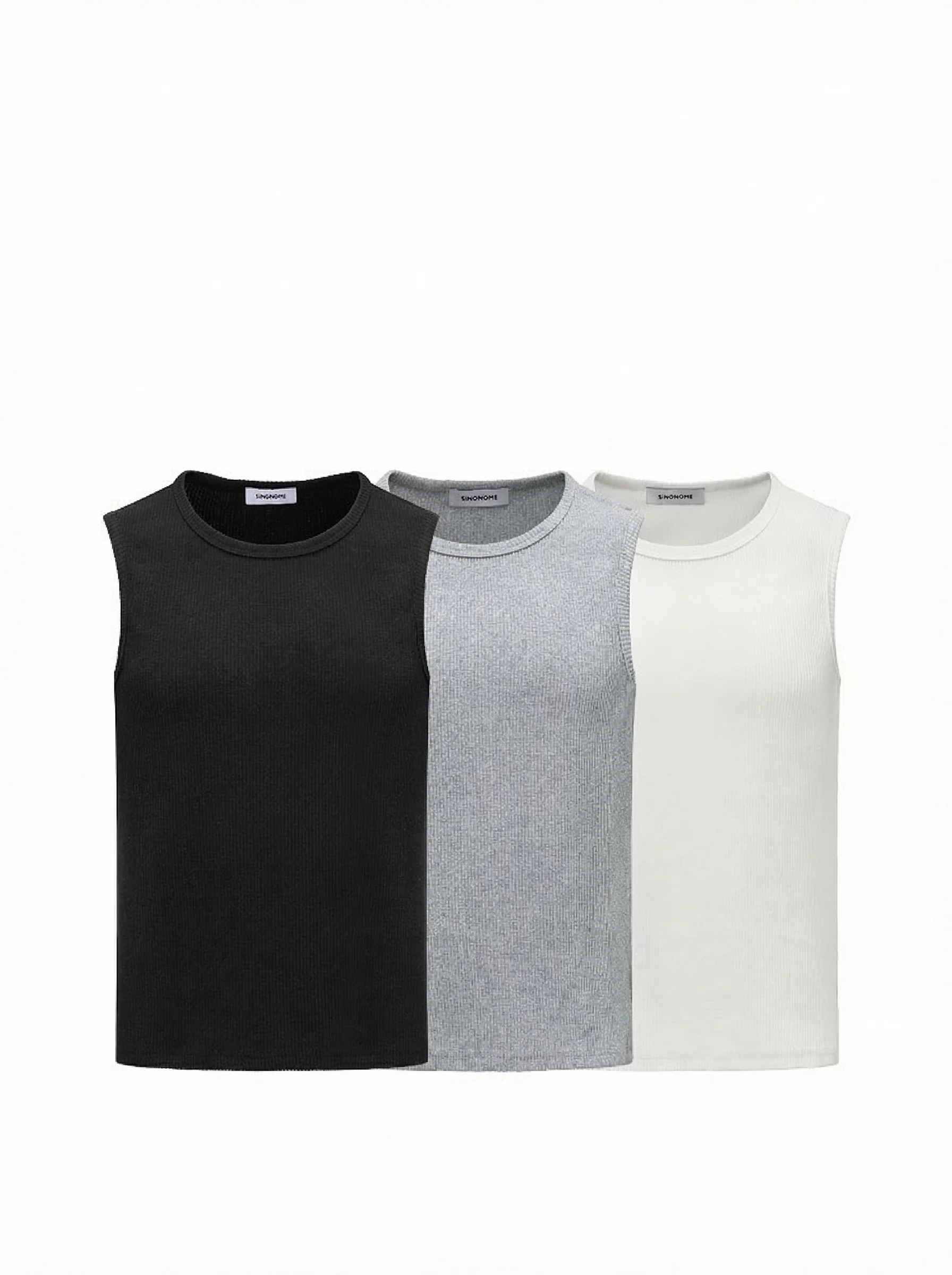 Ribbed Cotton Crewneck Tank - Image 5