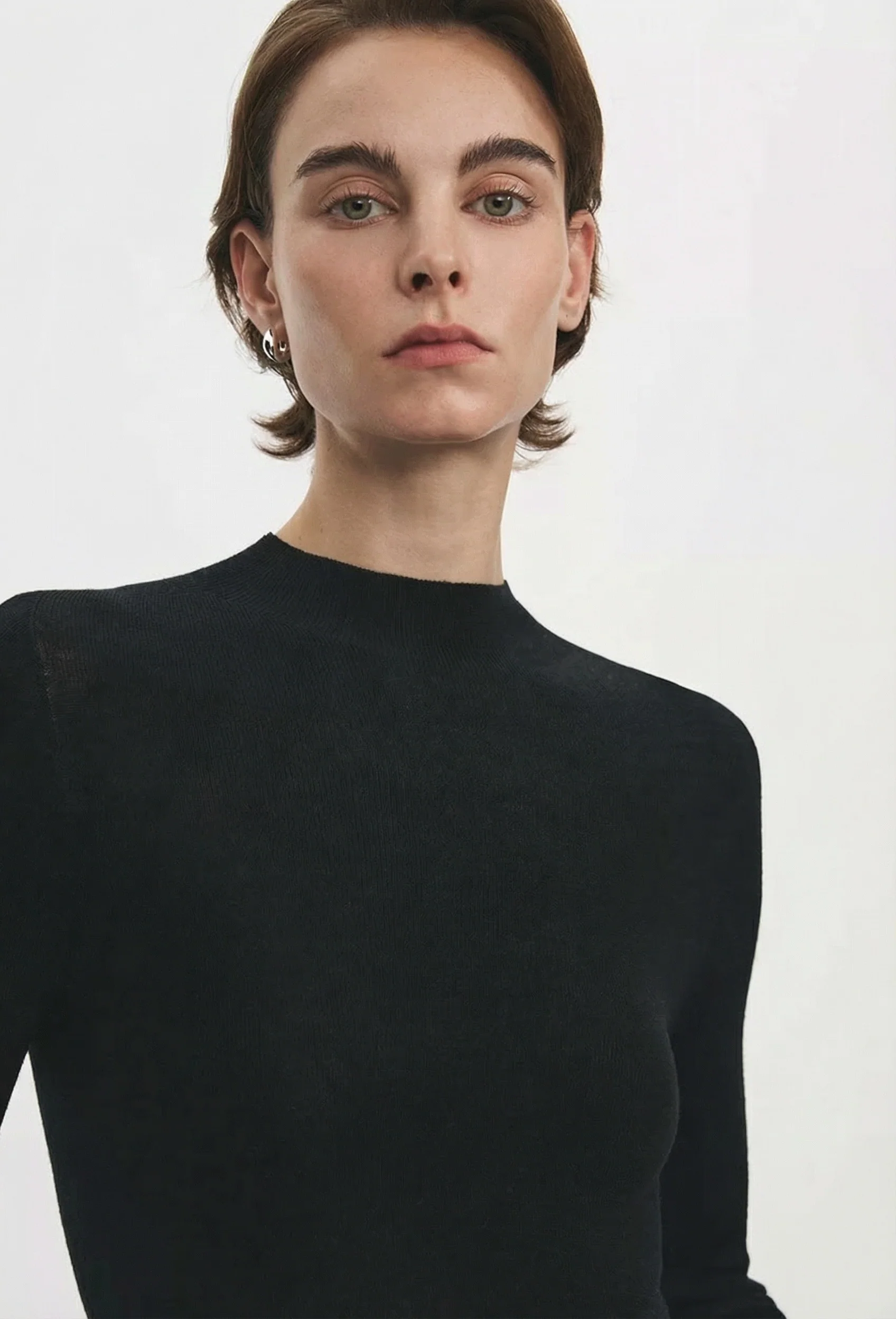 Ribbed Crewneck Top - Image 2