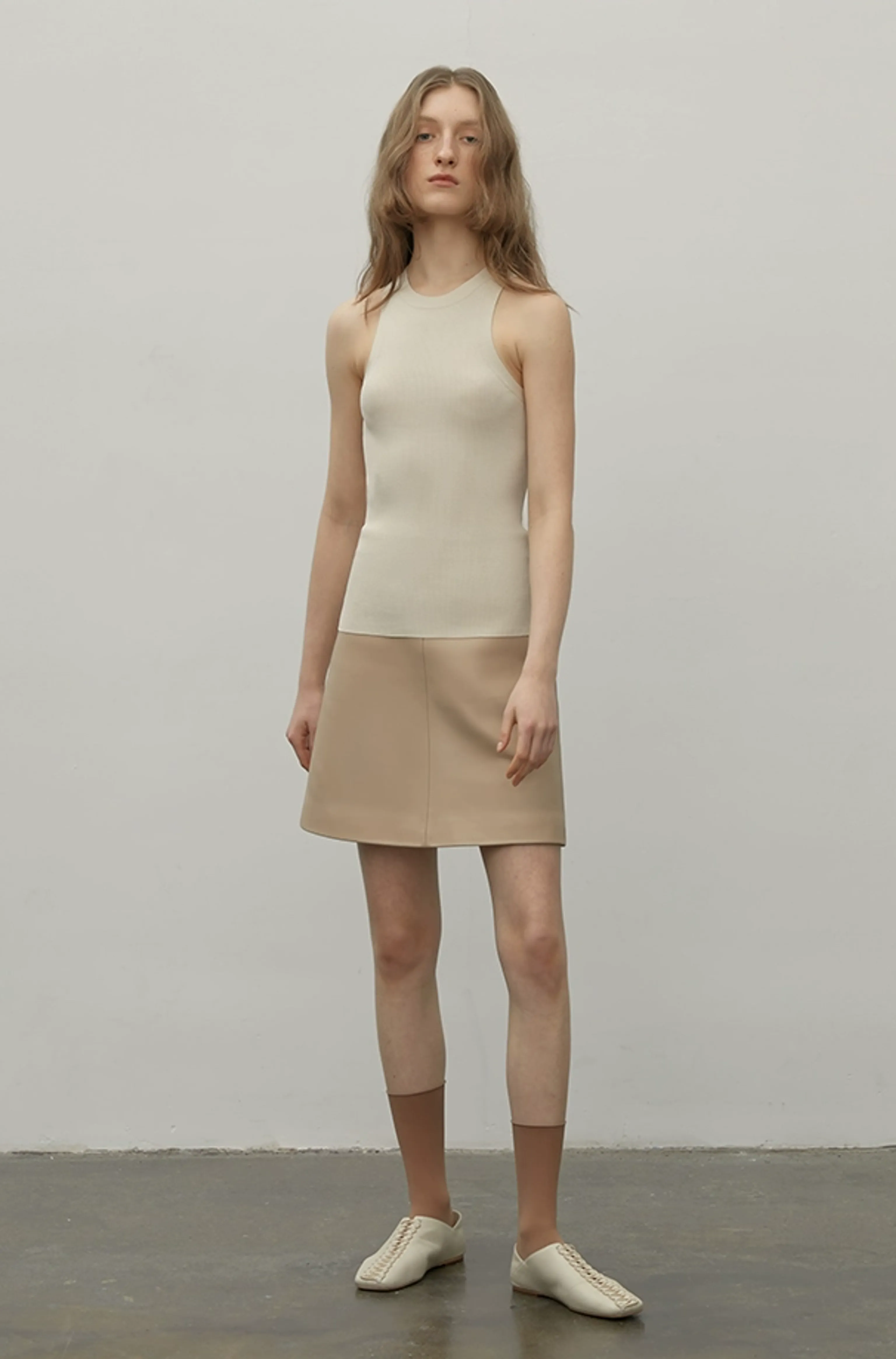 Ribbed Halter Knit Vest - Image 7