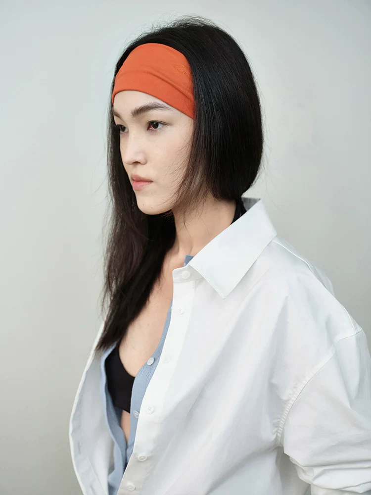 Ribbed Knit Elastic Headband - Image 2