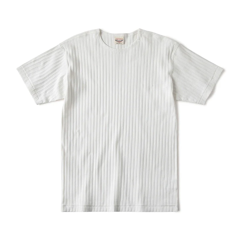 Ribbed Knit Slim T-Shirt - Image 10