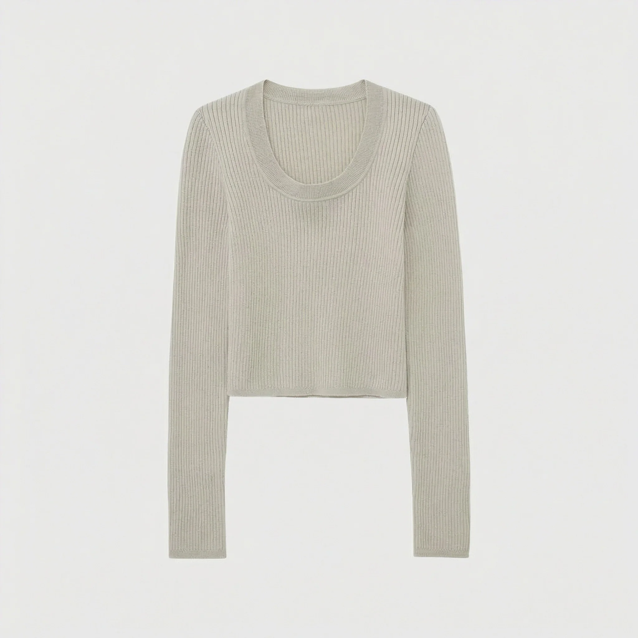 Ribbed Knit Sweater - Image 4