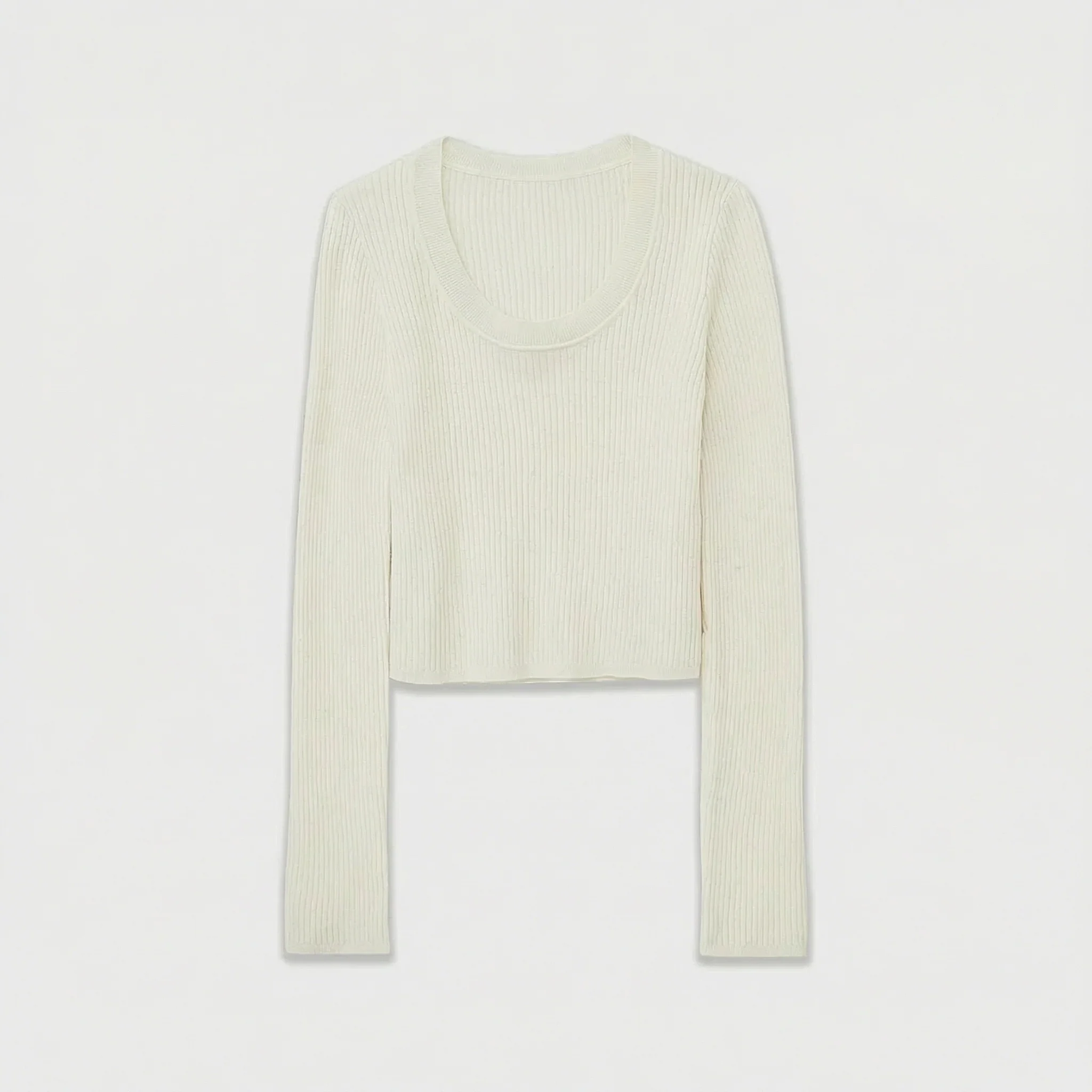 Ribbed Knit Sweater - Image 5
