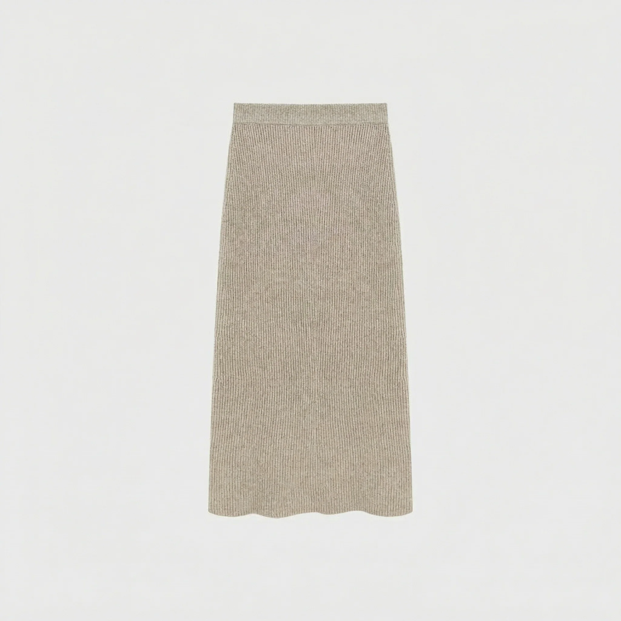 Ribbed Knit Zipper Ensemble - Image 3