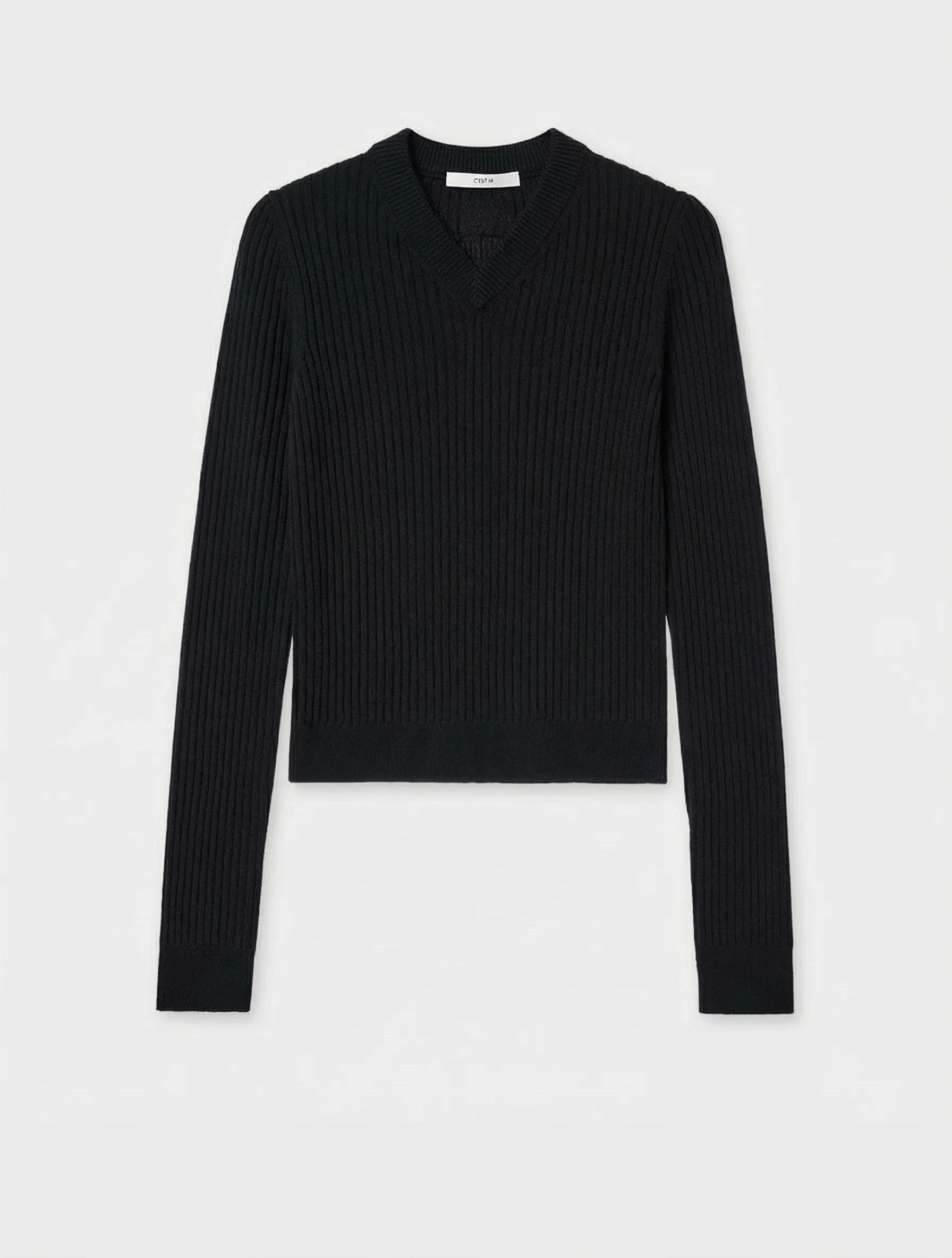 Ribbed Merino Sweater - Image 3