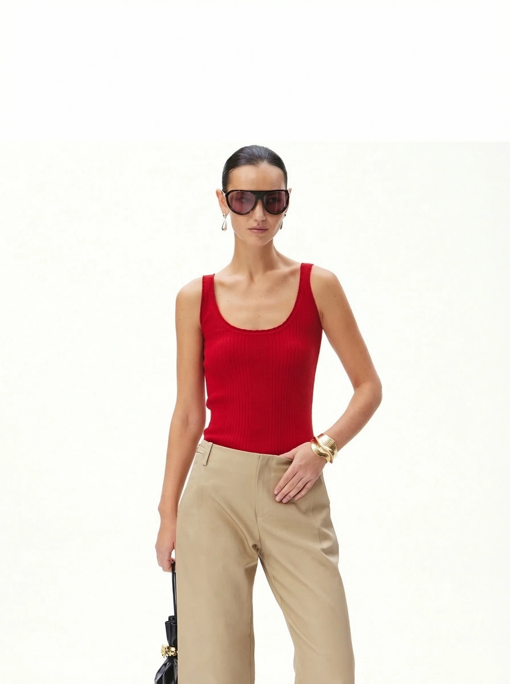 Ribbed Scoop Tank - Image 2