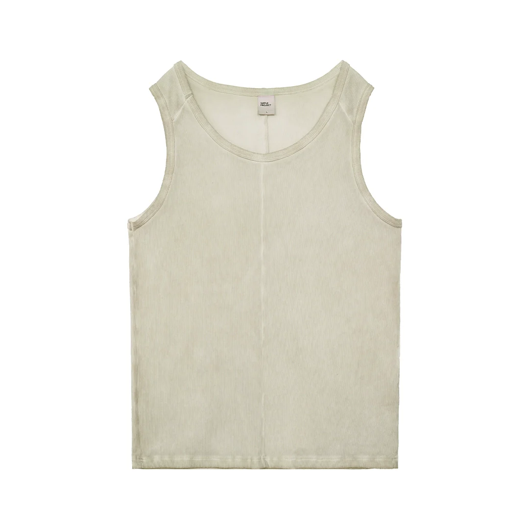 Ribbed Seam Tank Top - Image 7