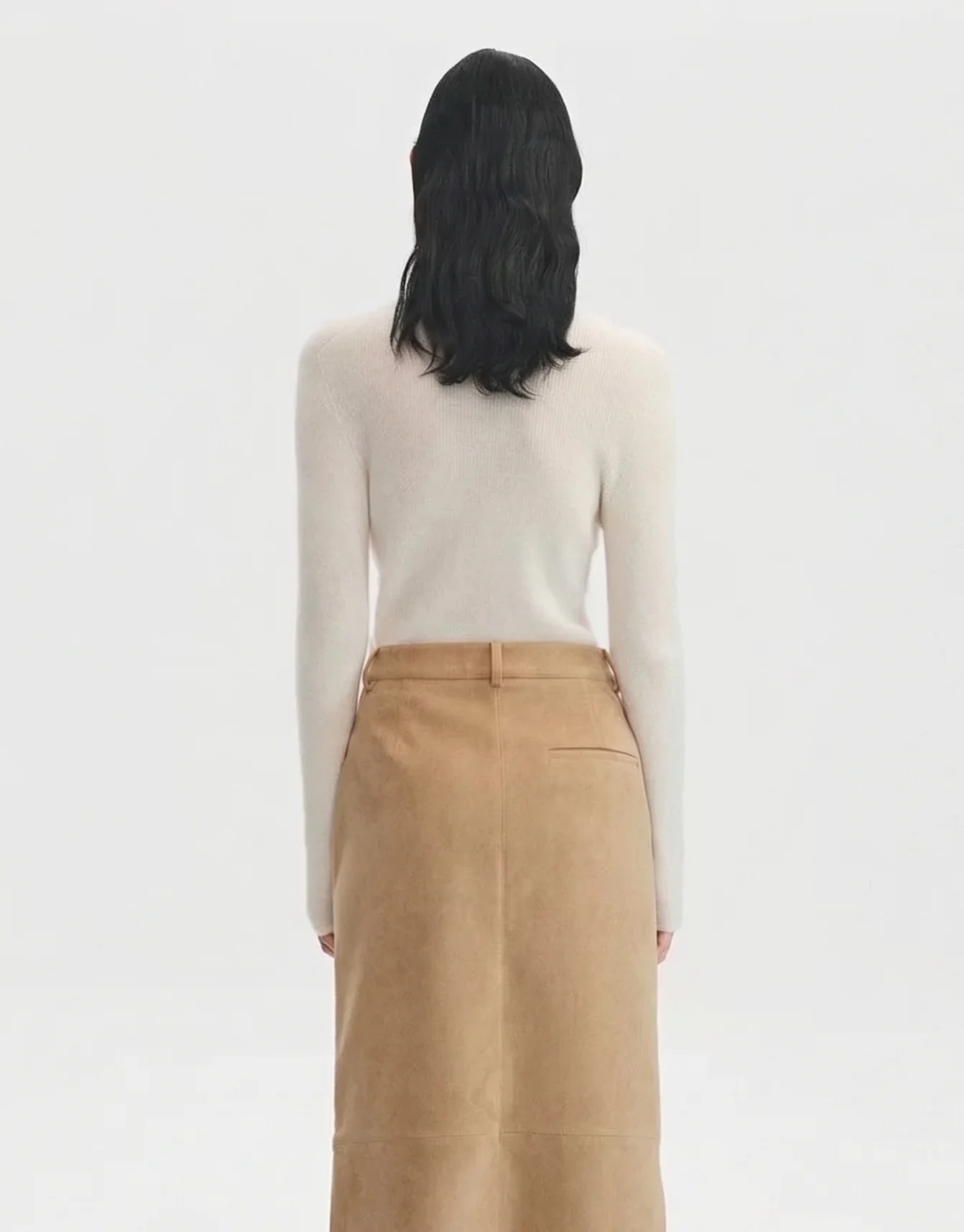 Ribbed Turtleneck Sweater - Image 3