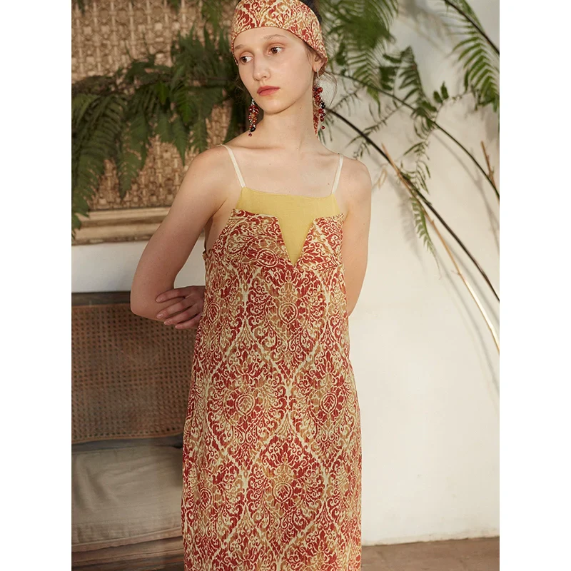 Rimless Floral Sling Dress - Image 2