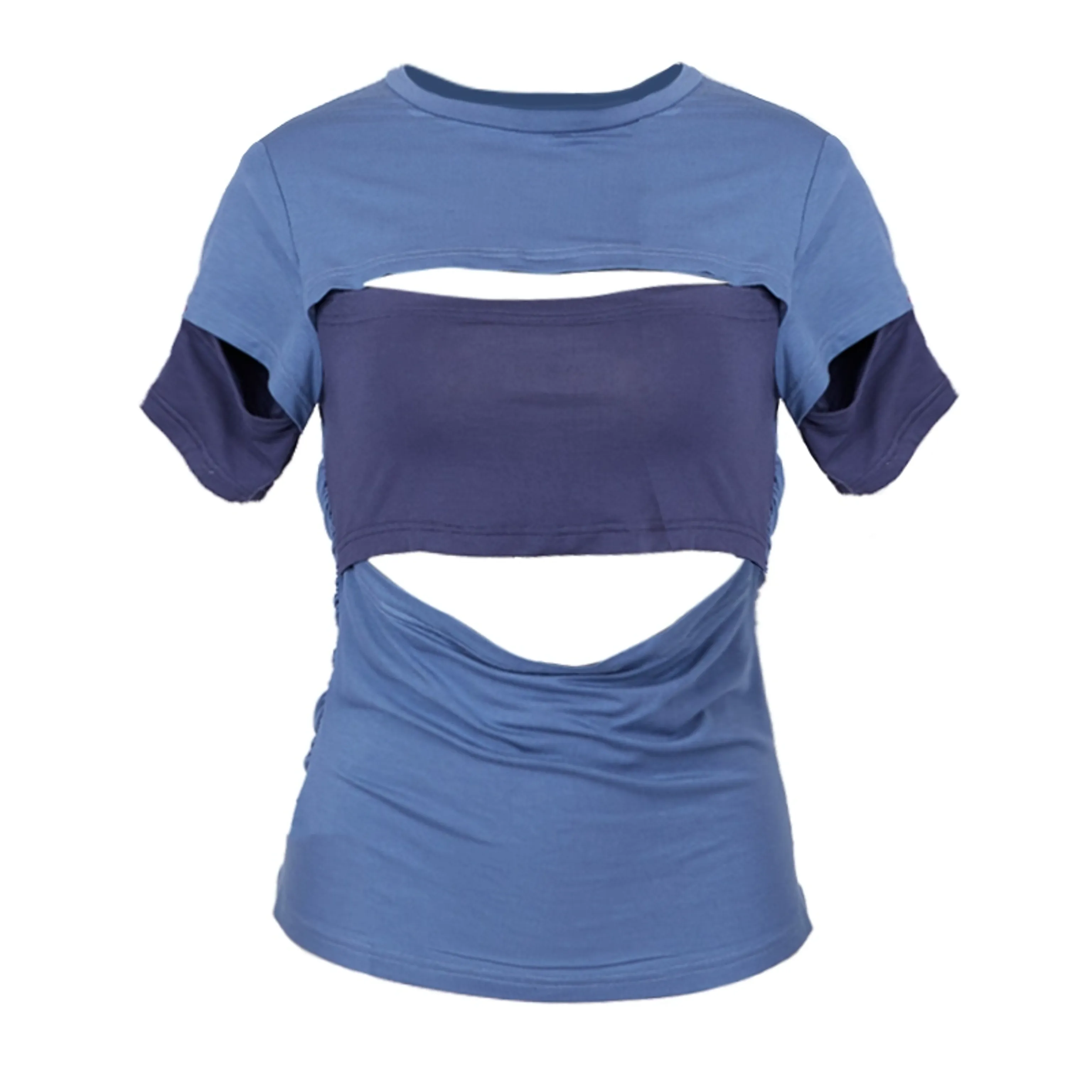 Rimless Knitted Backless Top - Image 3