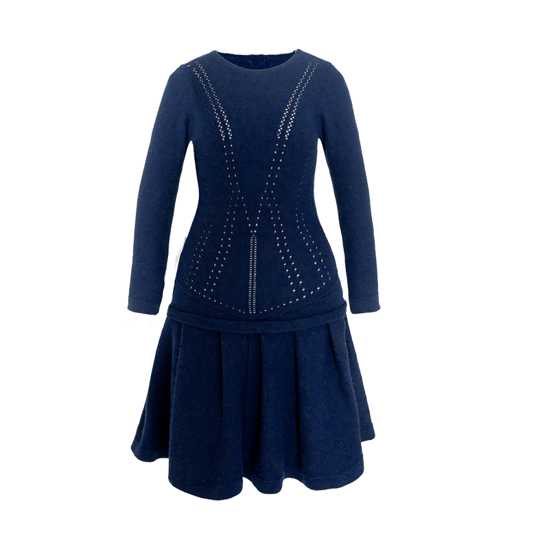 Rimless Knitted Dress - Image 4