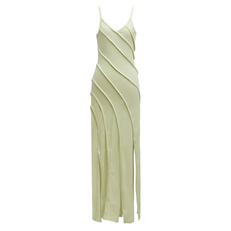 Rimless Knitted Slip Dress - Image 4