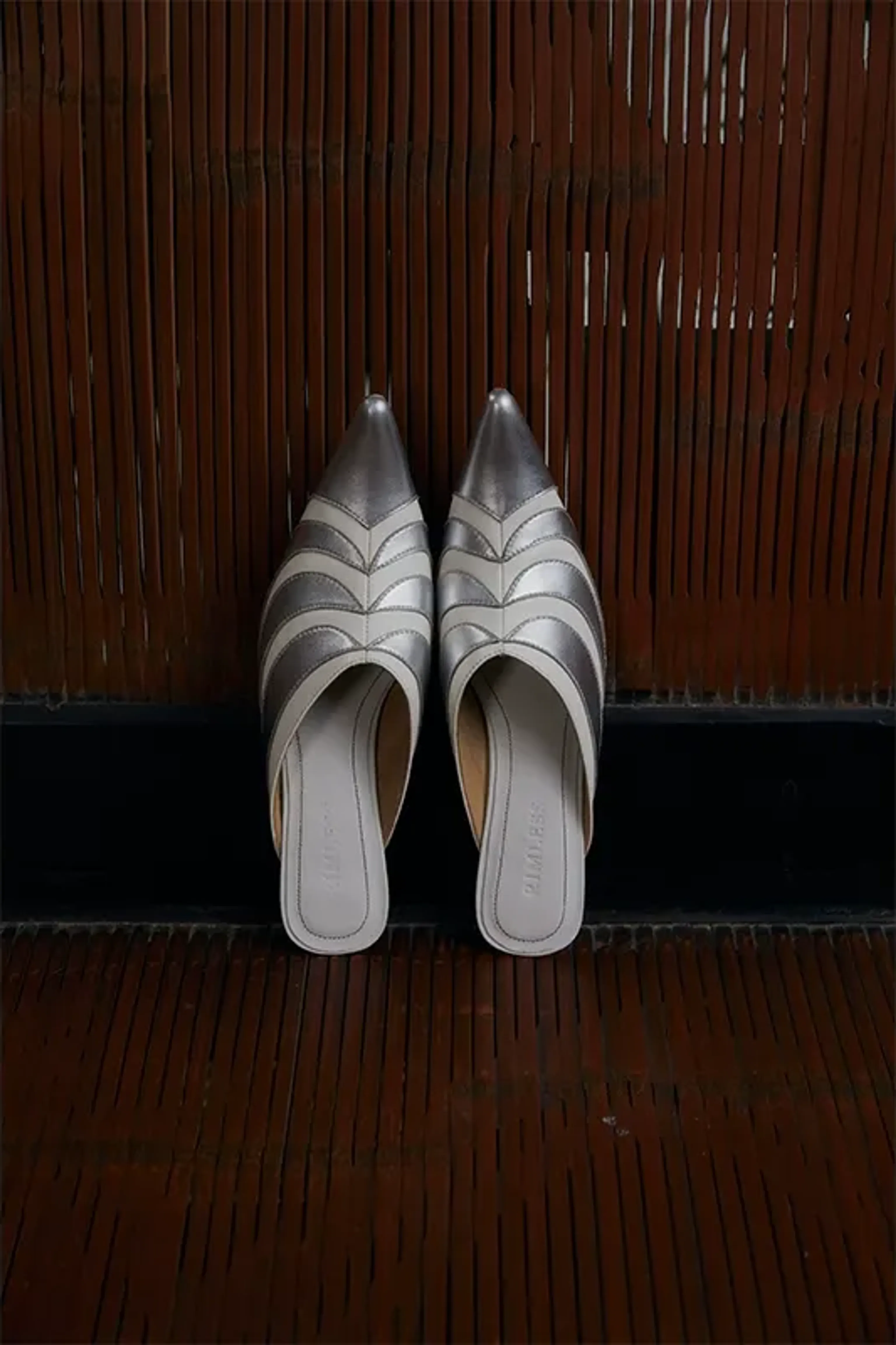 Rimless Pointed Toe Mules - Image 6