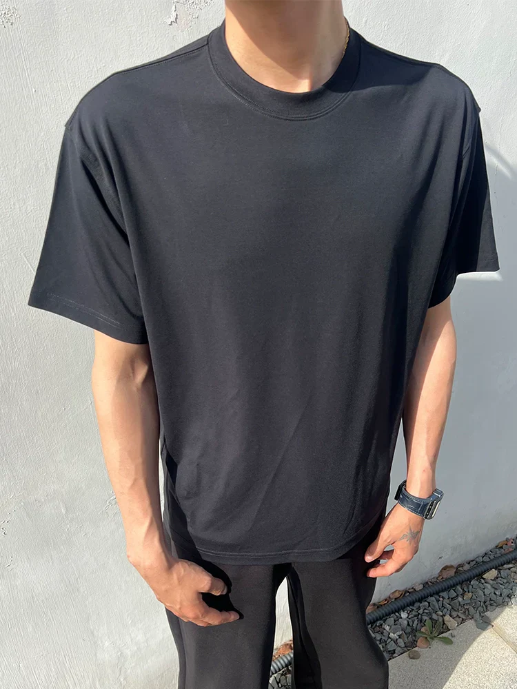 Roma Knit Boxy Crew T-Shirt - Image 3