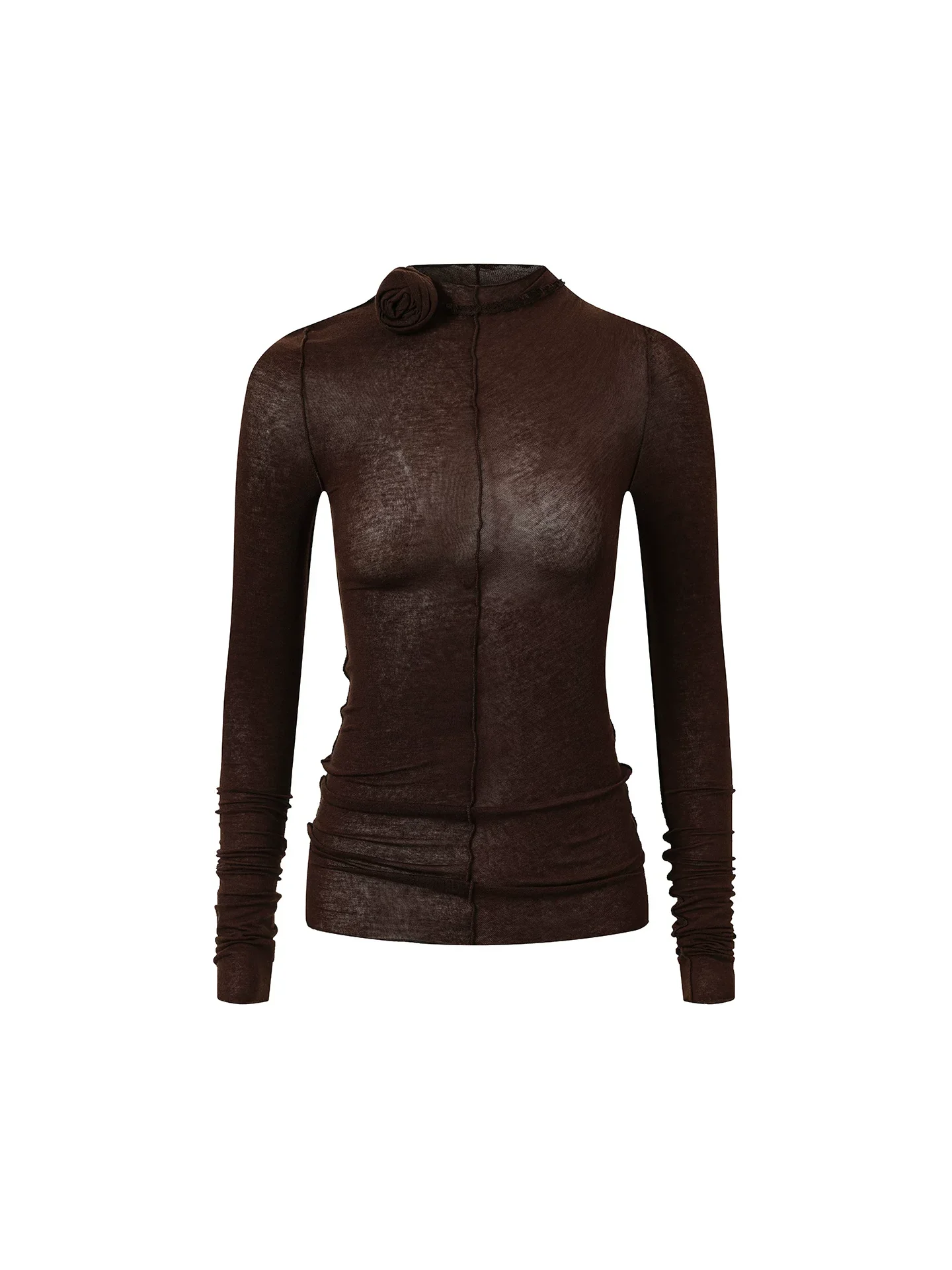 Rosette Mockneck Top - Image 3