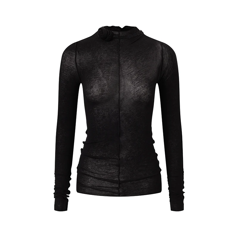 Rosette Mockneck Top - Image 5