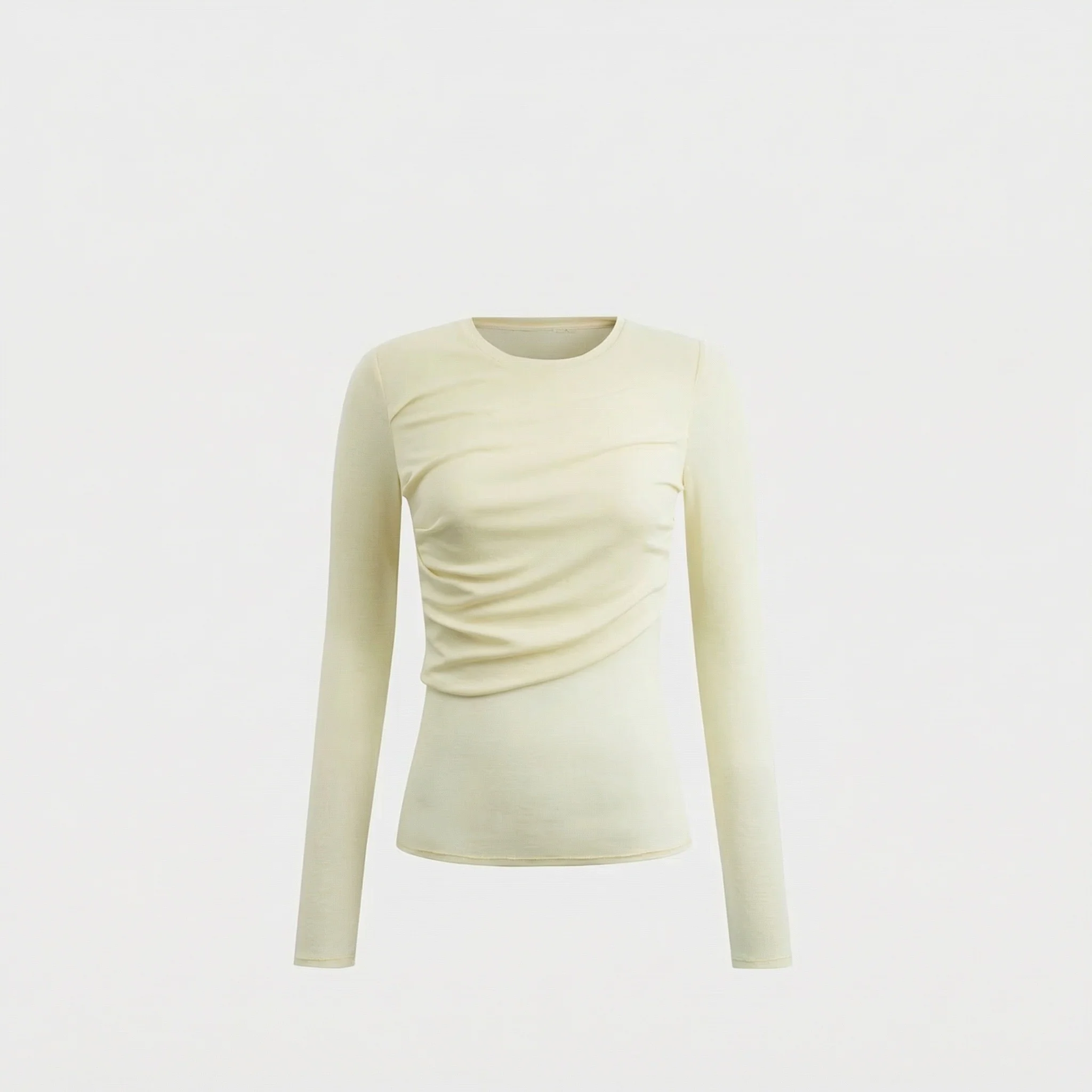 Ruched Long Sleeve Top - Image 7