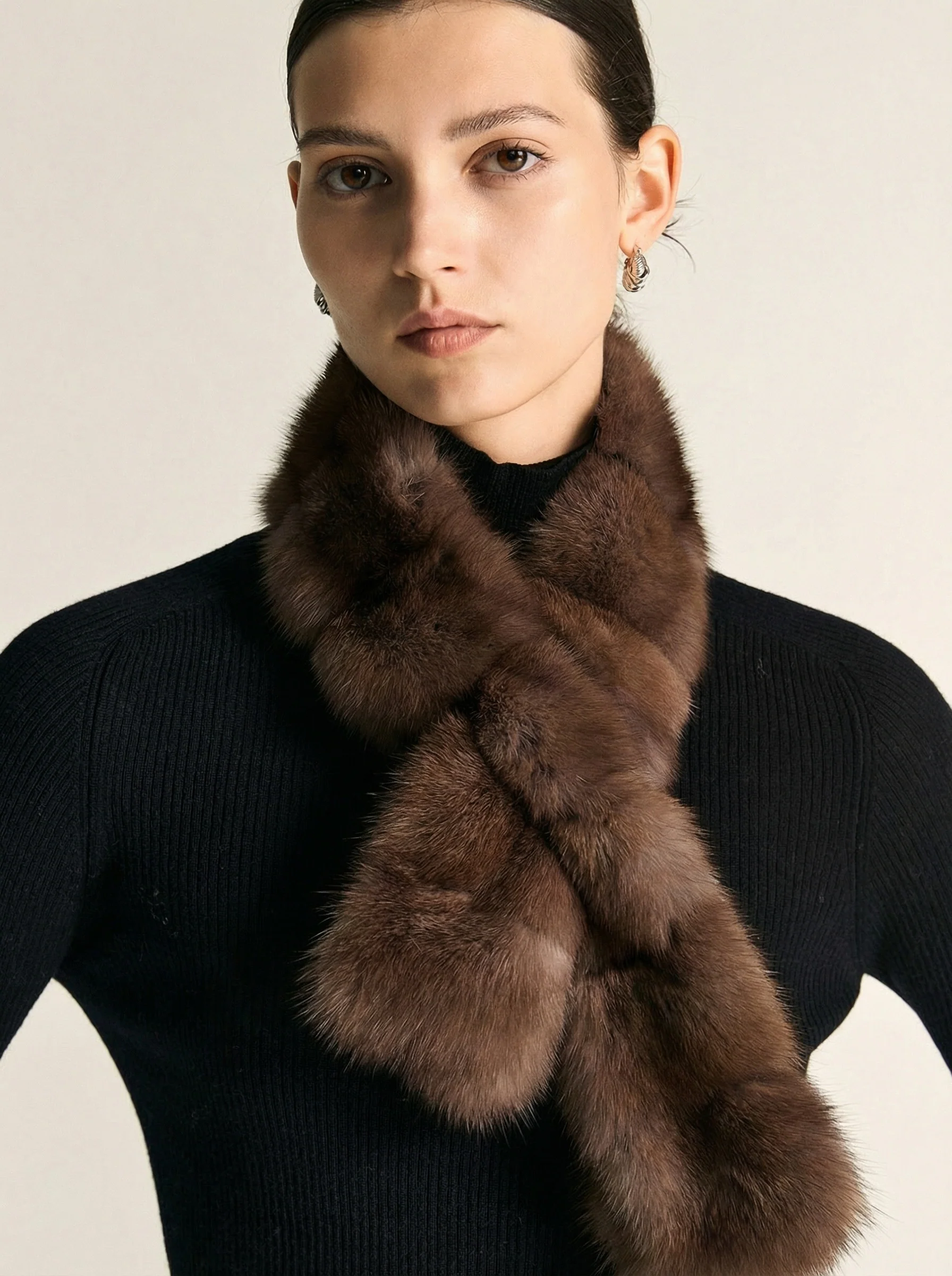 Russian Sable Pull-Through Scarf - Image 3