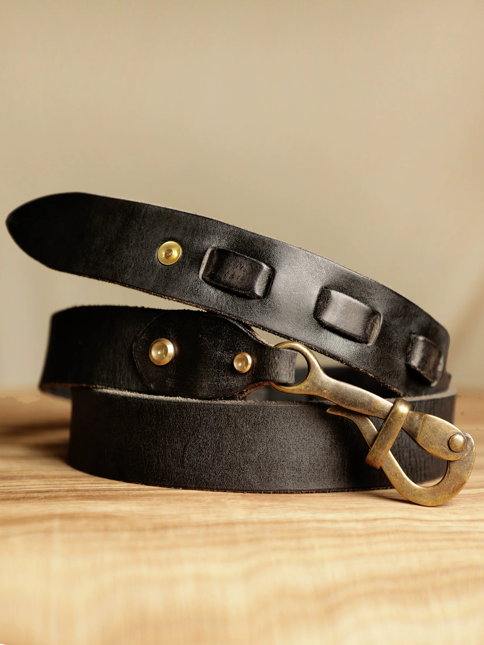 Sailor Hook Leather Belt - Image 12