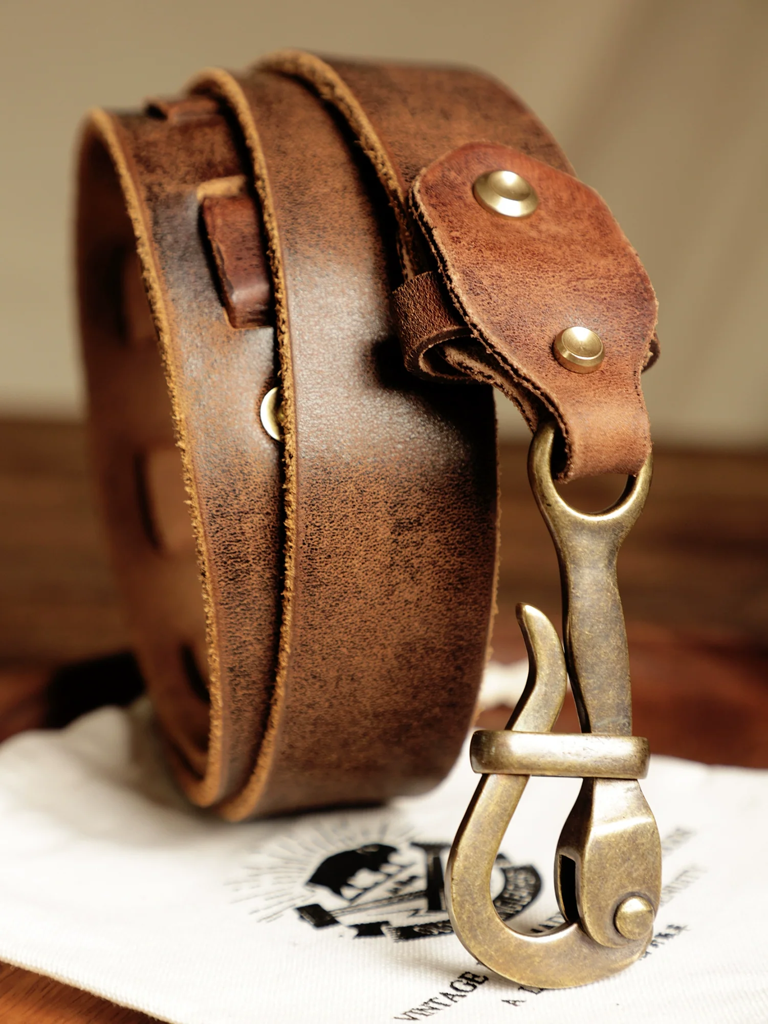 Sailor Hook Leather Belt - Image 15