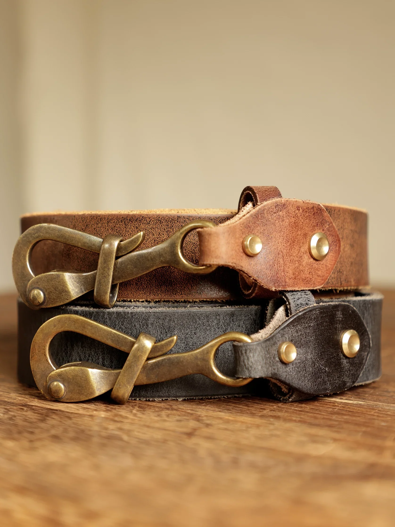 Sailor Hook Leather Belt - Image 5