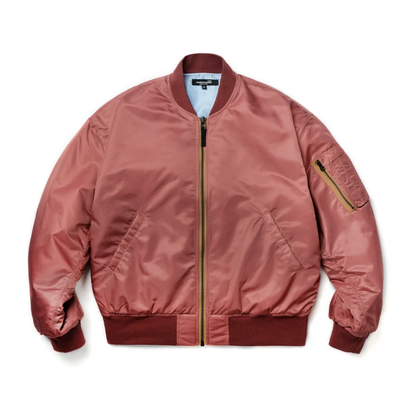 Salmon Bomber Jacket - Image 6