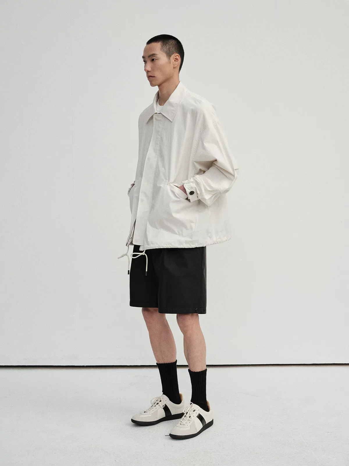 Salt-Shrunk Coach Jacket