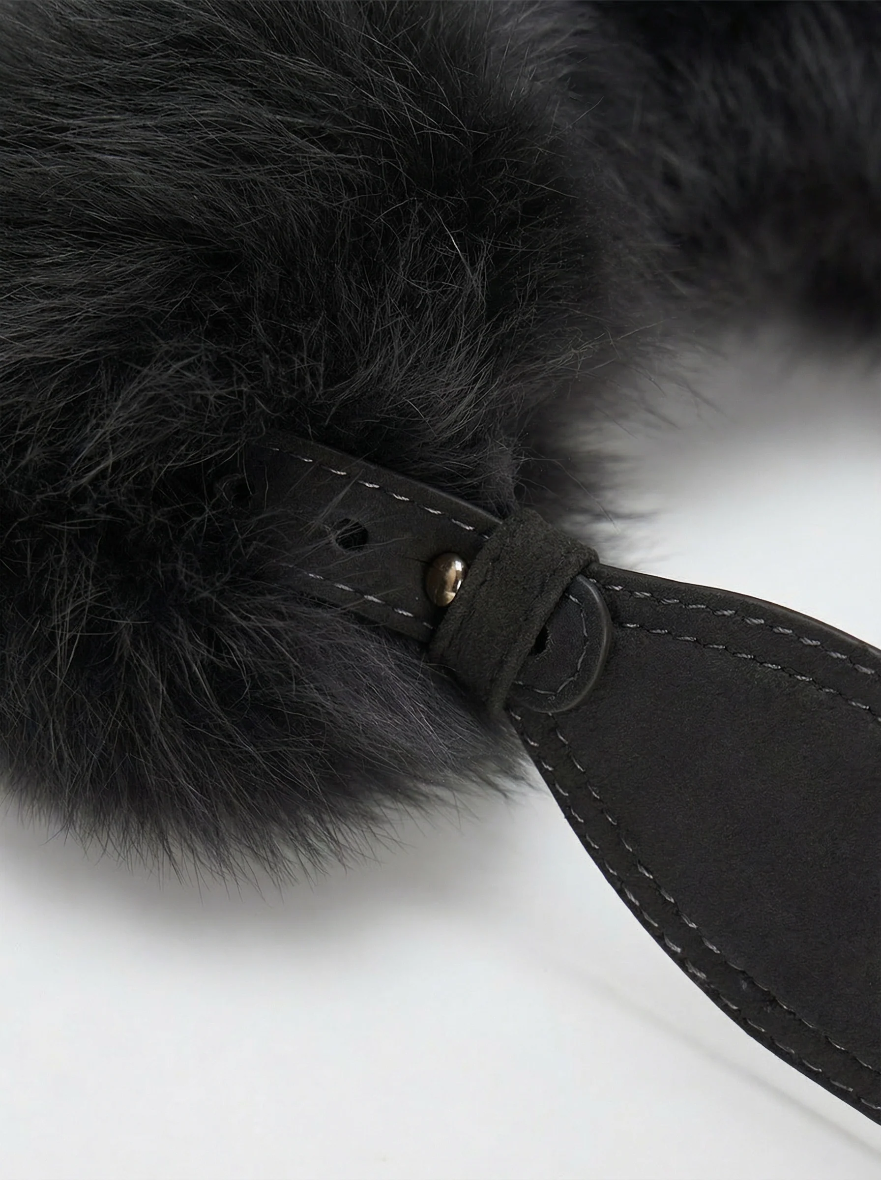 Sapporo Shearling Shoulder Bag - Image 6