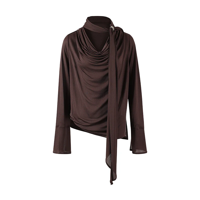 Scarf Cowl Top - Image 3