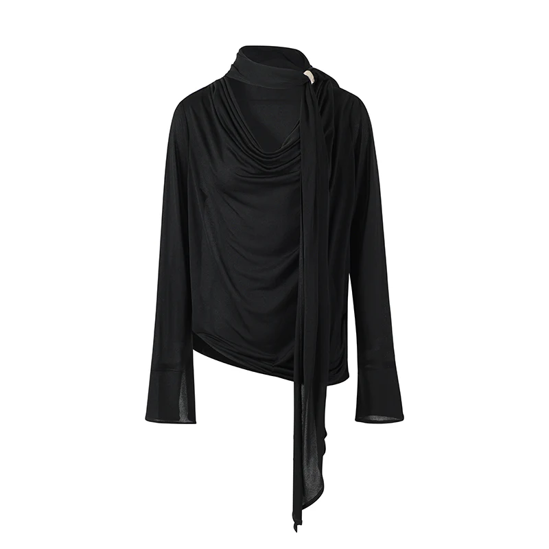 Scarf Cowl Top - Image 4
