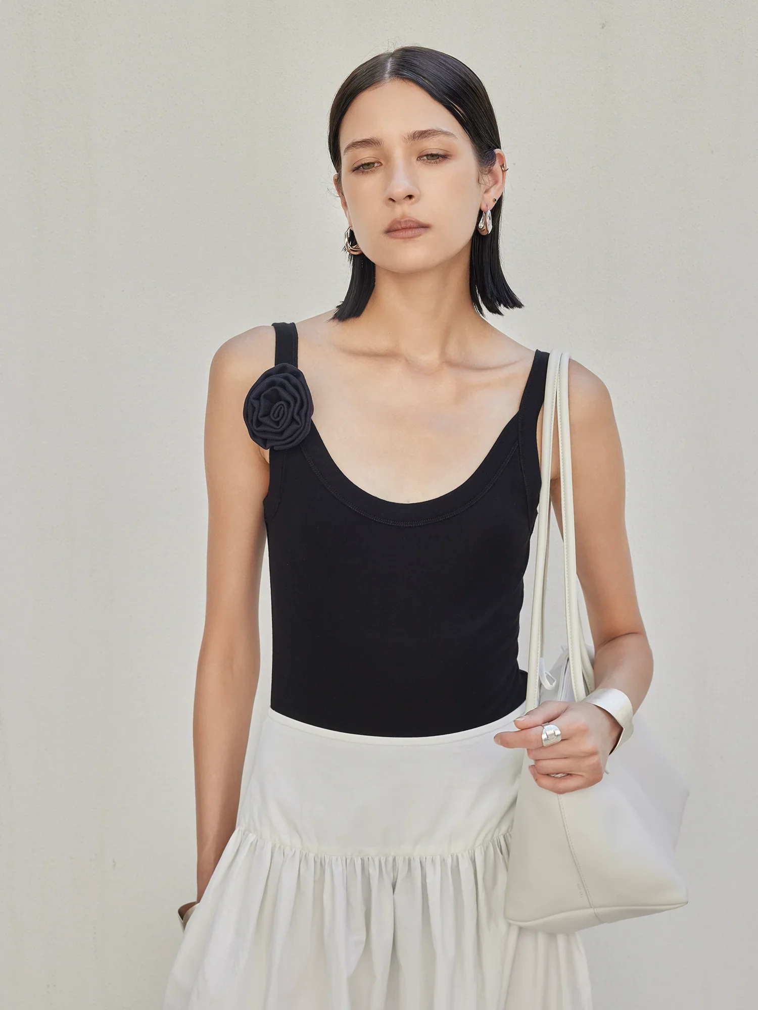 Scoop-Back Tencel Bodysuit - Image 2