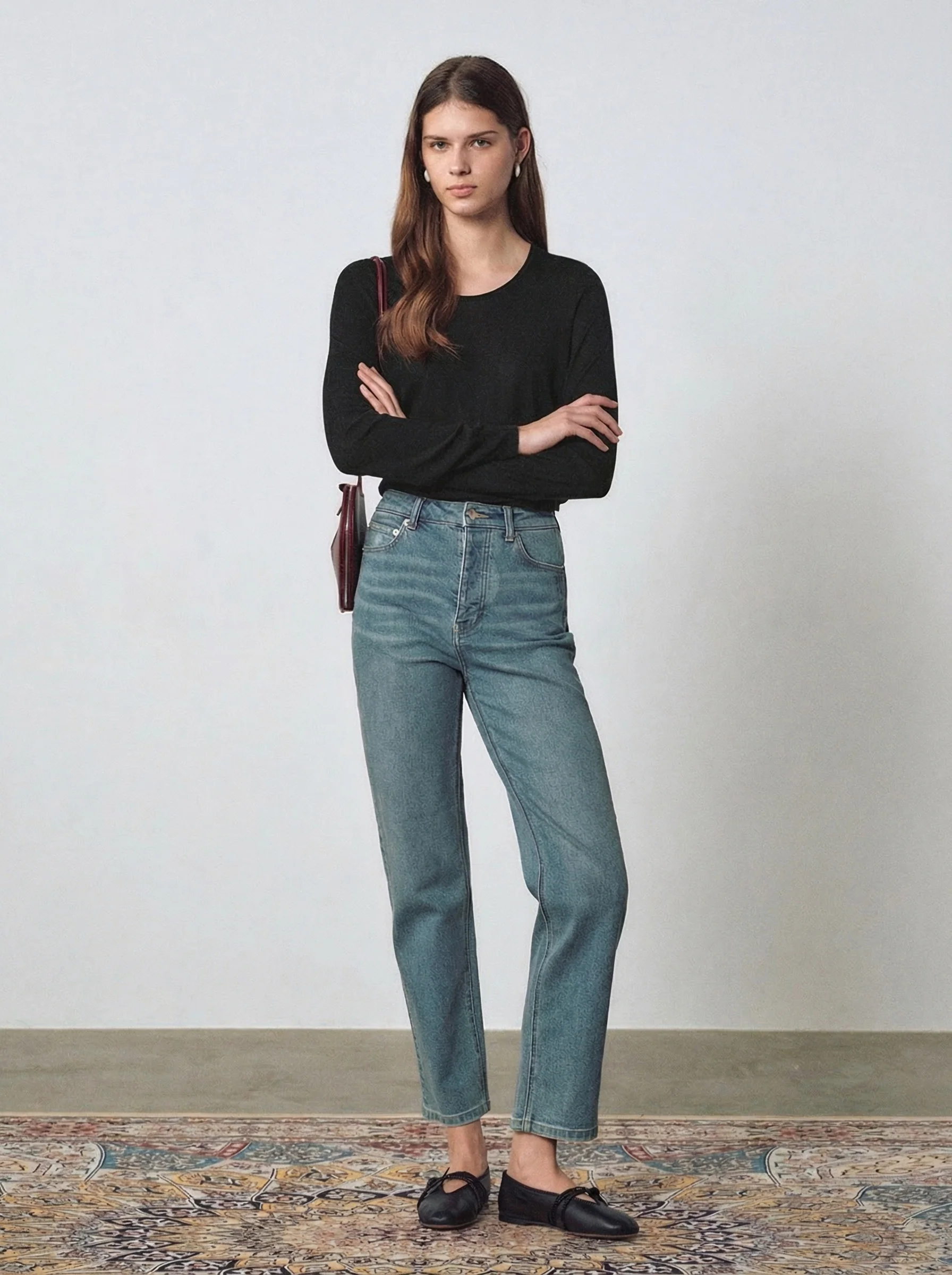 Scoop Neck Knit Top - Image 2