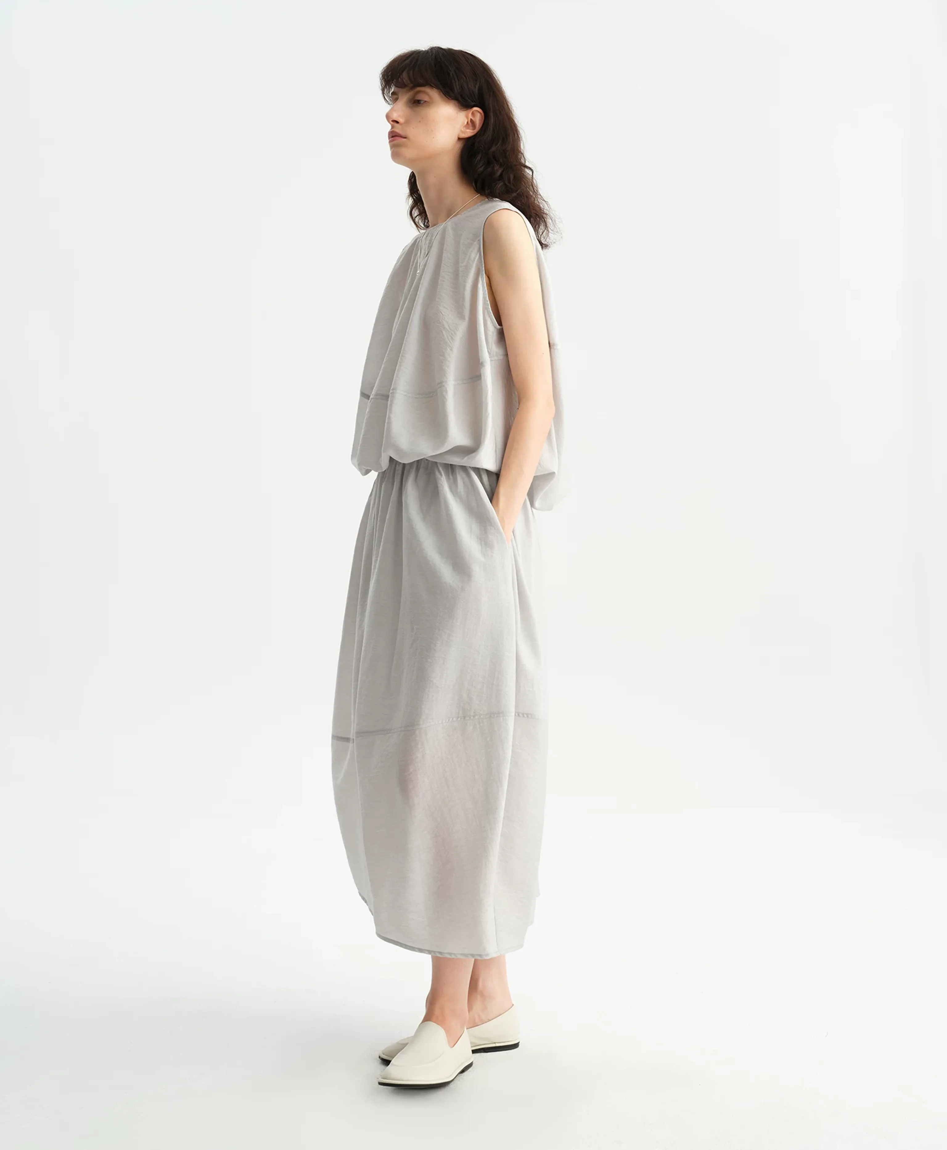 Sculpted Tulip Maxi Skirt - Image 3